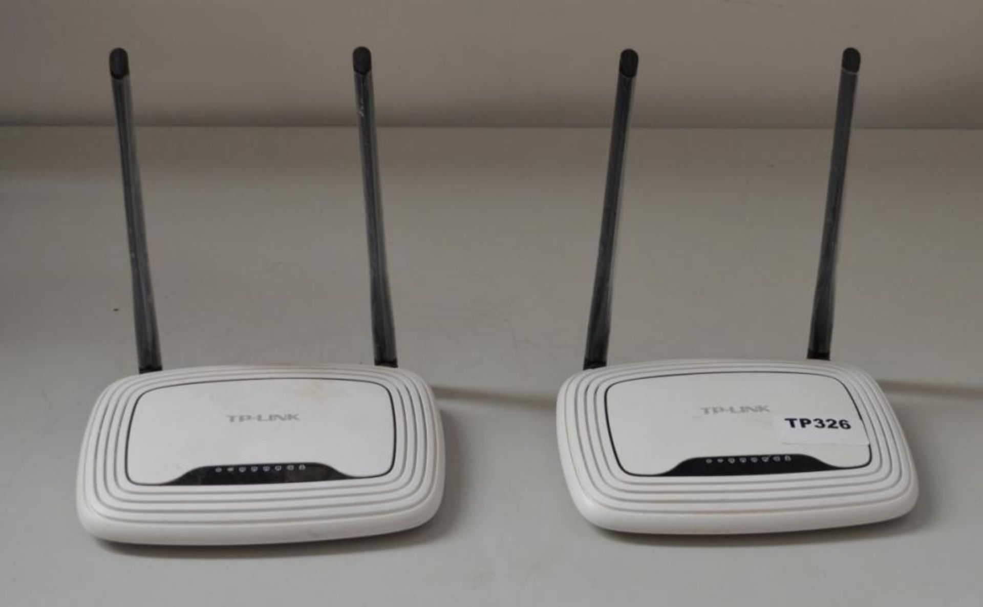 2 x TP-Link TL-WR841N 300 Mbps Wireless Routers - Ref TP326 - CL394 - Location: Altrincham WA14 - HK