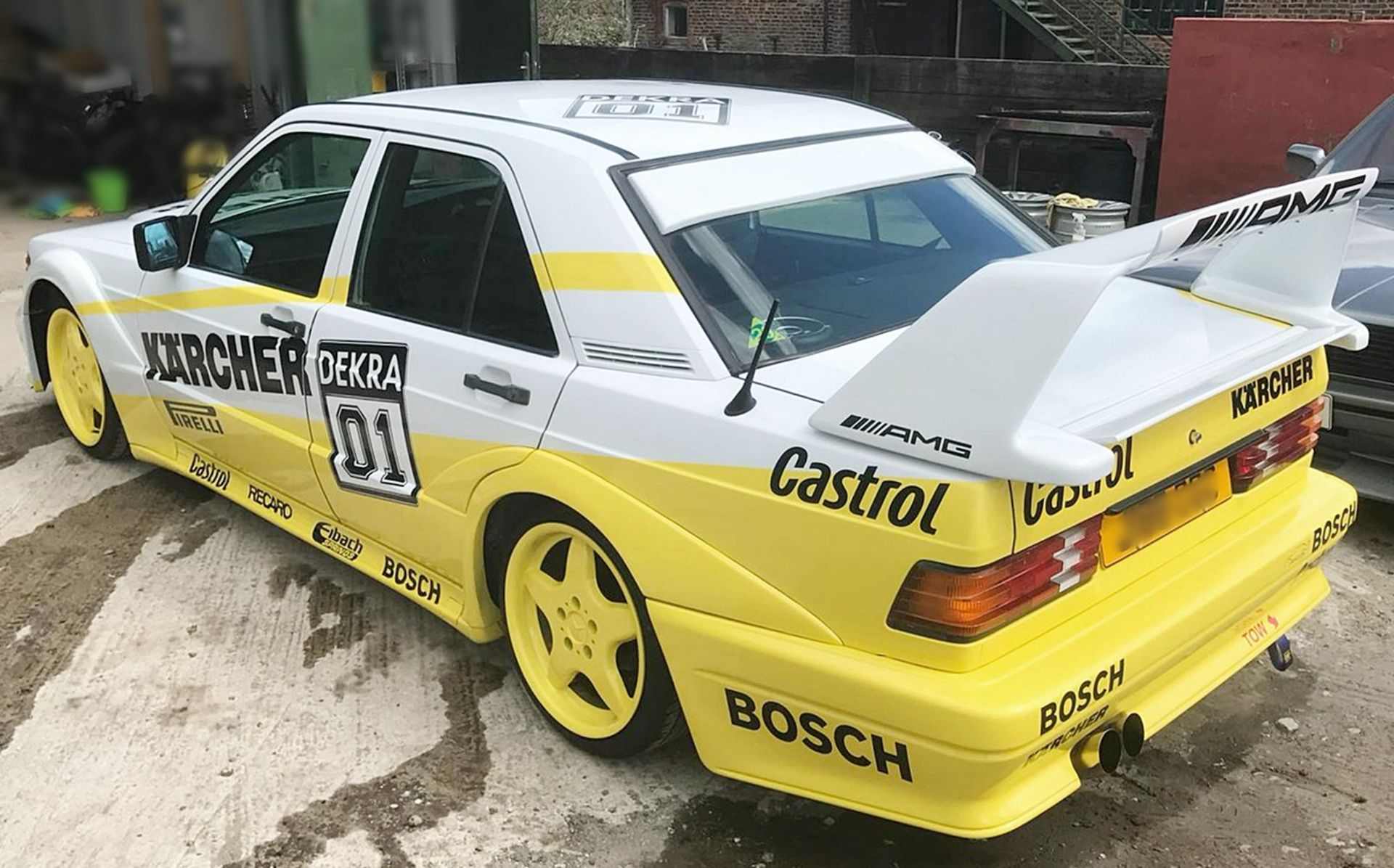 1 x Mercedes 190 DTM Replica Equipped With An EVO II Body Kit - CL022 - NO VAT ON HAMMER - Image 6 of 13