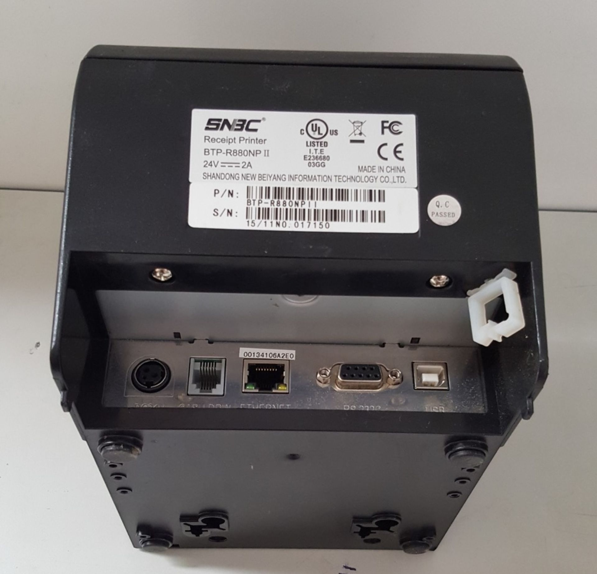1 x SNBC BTP-R880NP USB Thermal Receipt Printer - Ref BY115 AC3 - Image 3 of 5