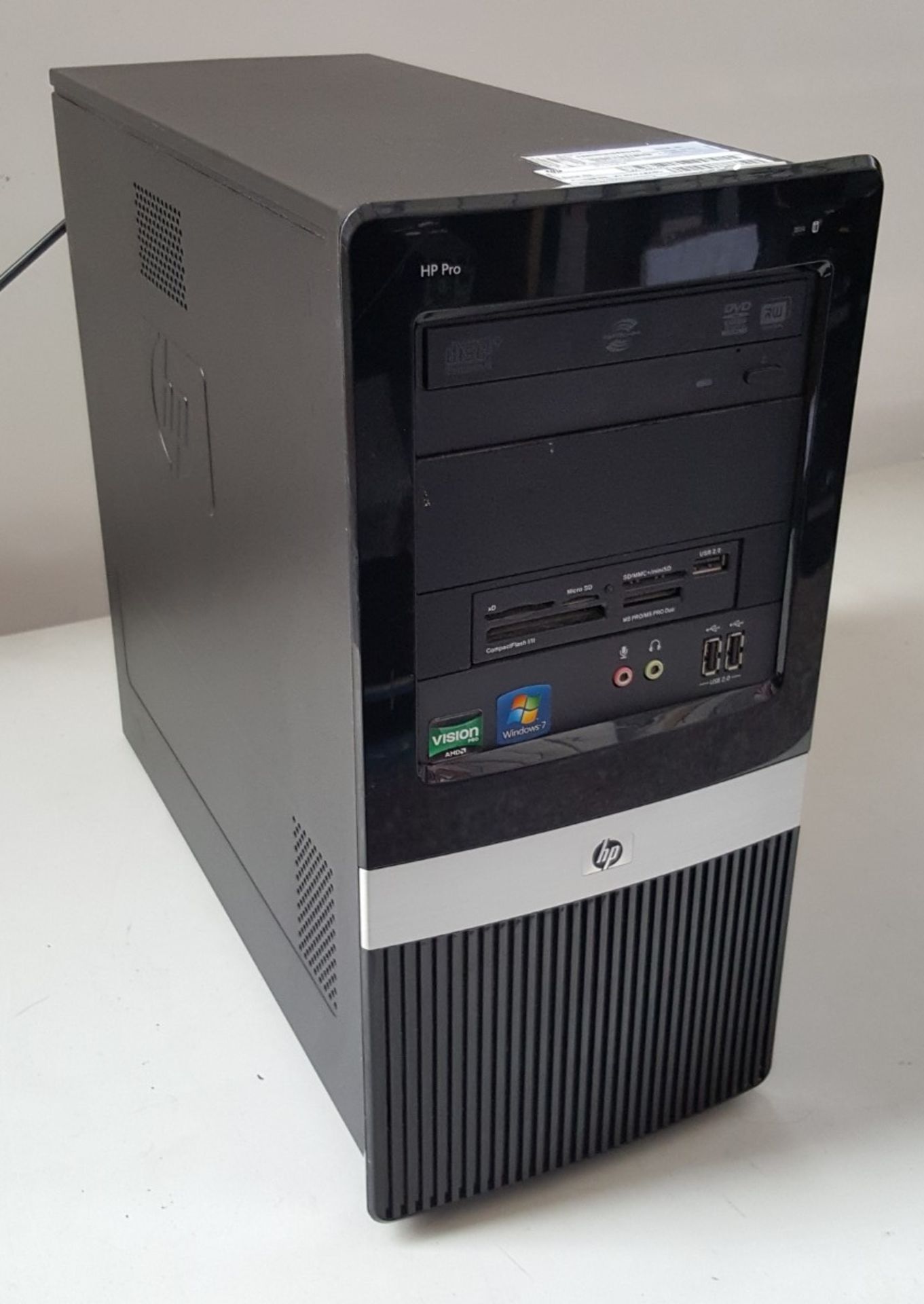 1 x HP Pro 3125 MT Athlon X3 440 Processor 3GHz 3GB RAM Desktop PC - Ref LD417