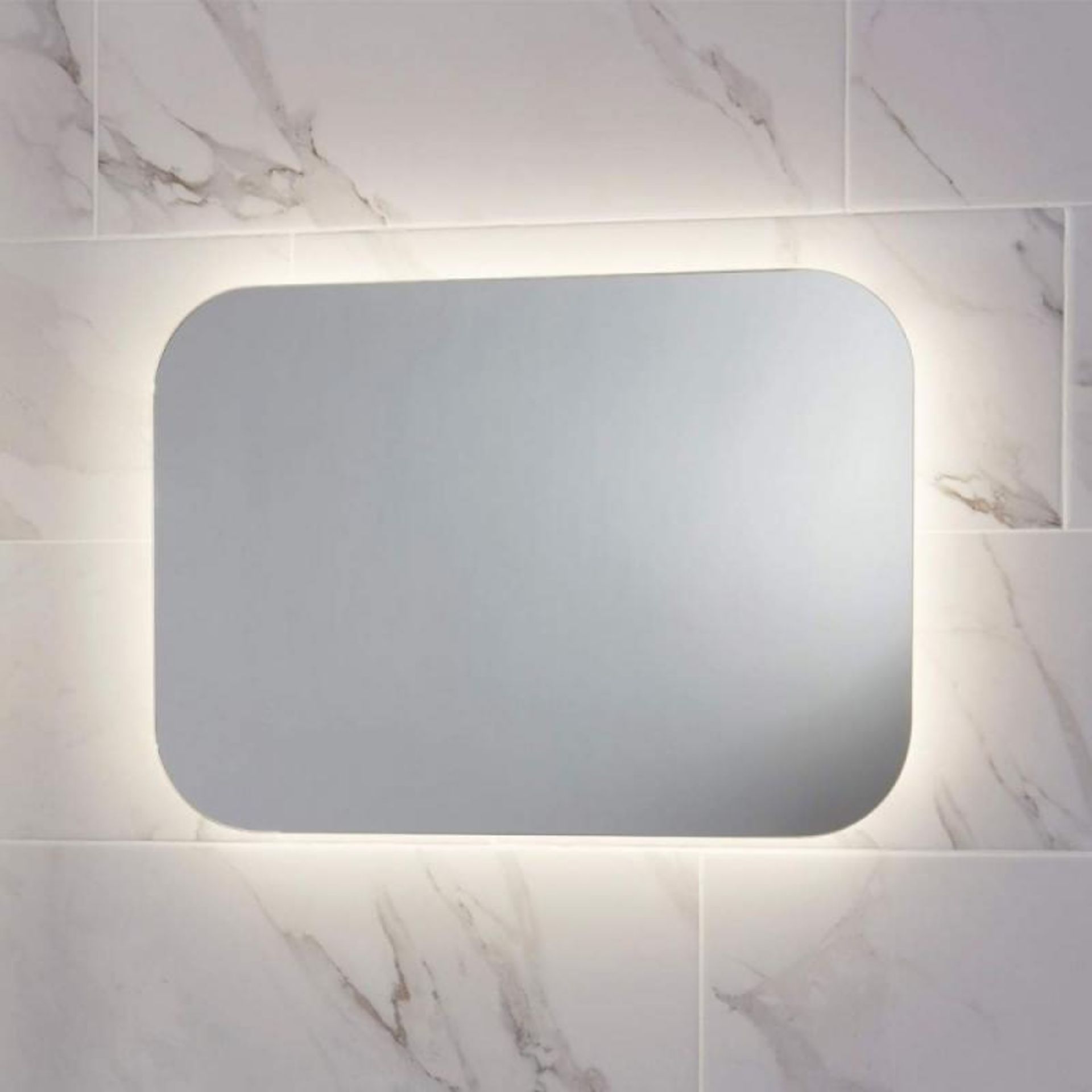 1 xScudo Aura 500 x 700mm LED Mirror with Demister Pad - New & Boxed Stock - Ref: AURAMIRROR - CL40 - Image 2 of 2