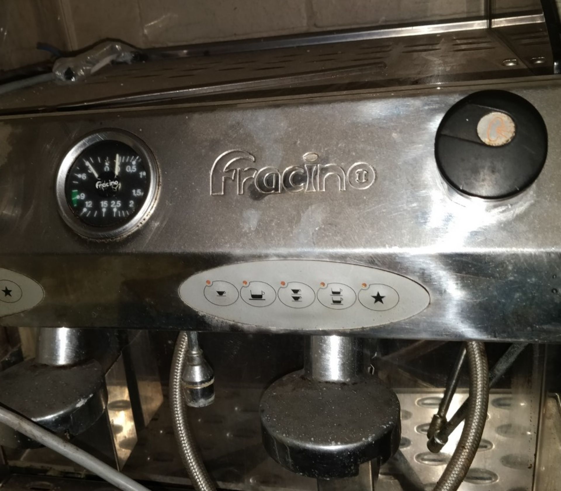 1 x Fracino Stainless Steel 2 Group Coffee Machine - Ref B2 CL409 - Location: Wakefield WF16 - Image 3 of 3