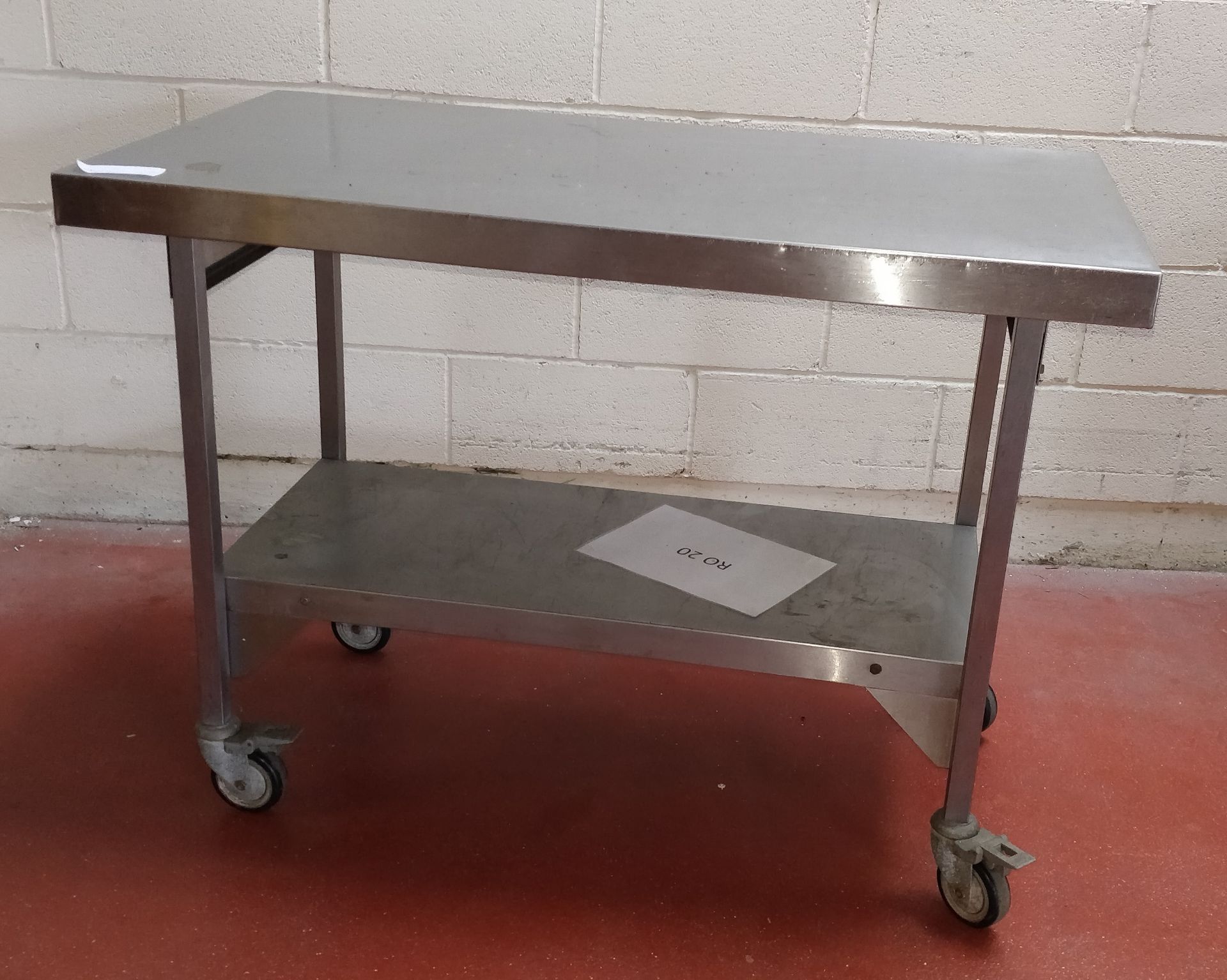 1 x Stainless Steel Prep Bench - Ref B2 CL409 - Location: Wakefield WF16 Collections: All