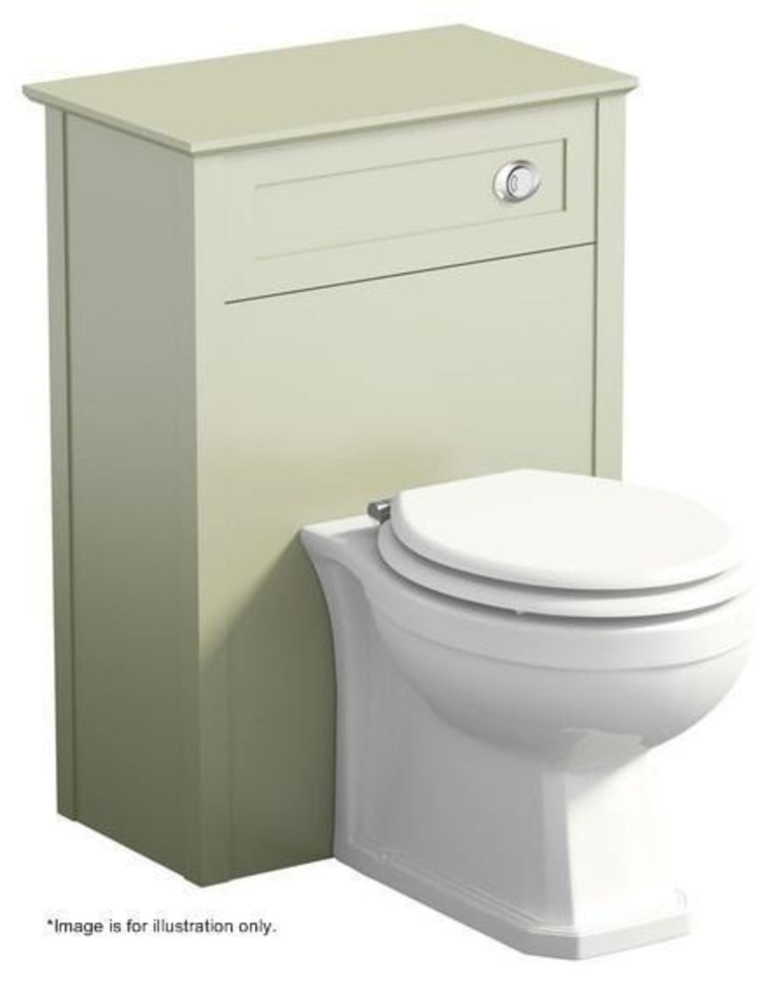 1 x Camberley Sage Back To Wall Toilet Unit - Dimensions (approx): 51 x 30 x H80cm - Pan Is NOT Inc