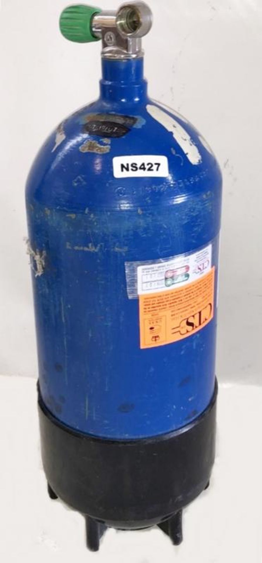 1 x Recently Tested Scuba Diving Air Cylinder - Ref: NS427 - CL349 - Altrincham WA14