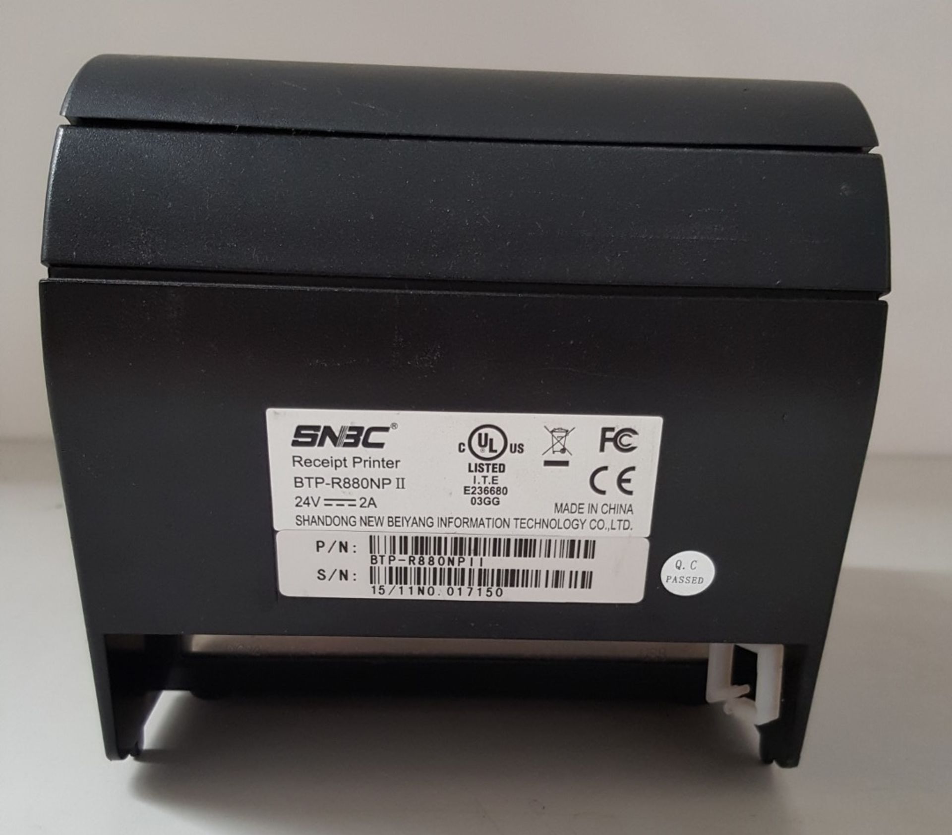 1 x SNBC BTP-R880NP USB Thermal Receipt Printer - Ref BY115 AC3 - Image 4 of 5