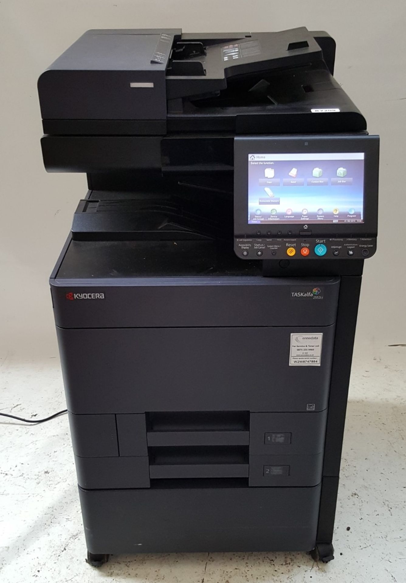 1 x KYOCERA TASKALFA 2552ci FULL COLOUR ALL-IN-ONE PRINTER - Ref BY209