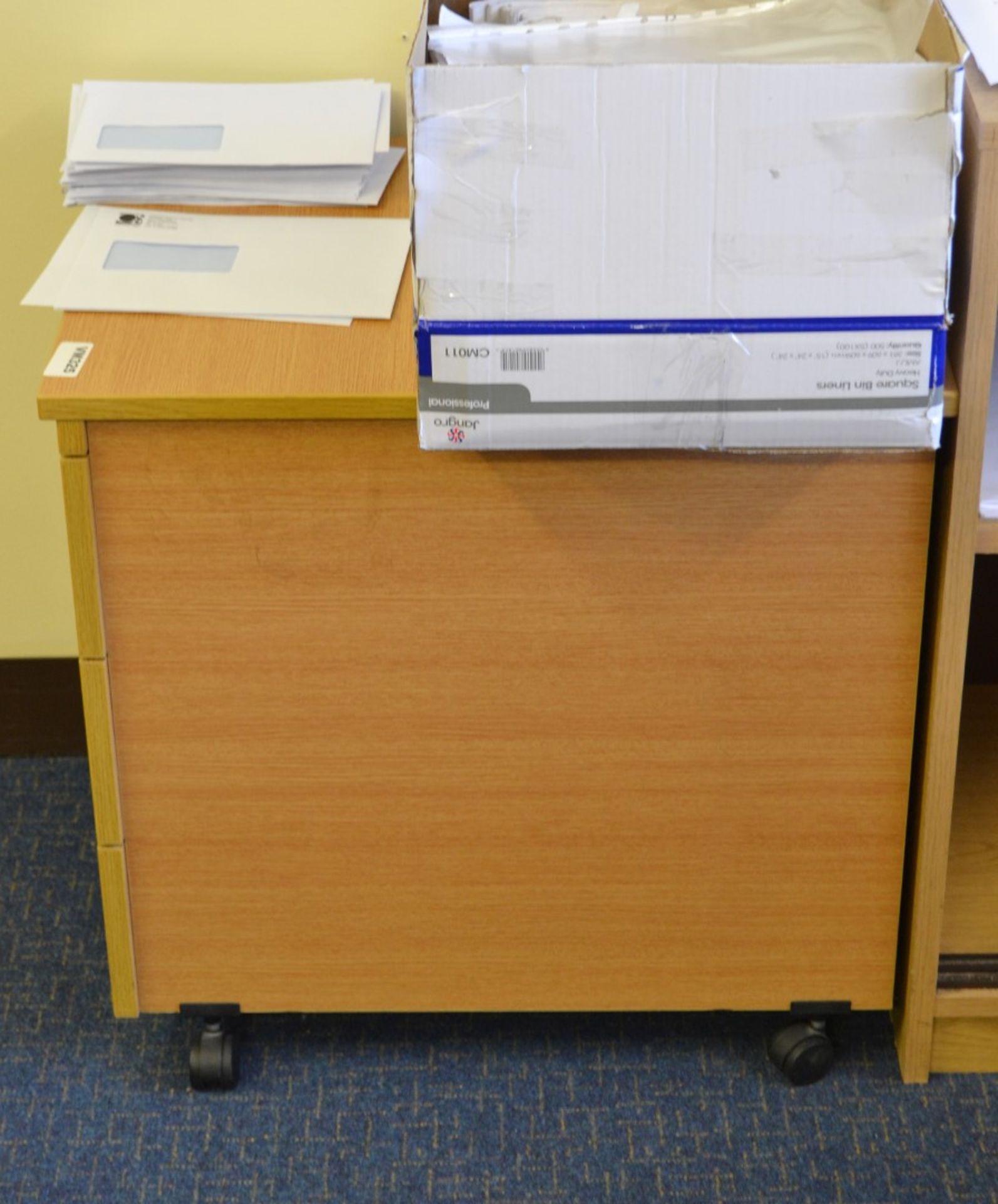 6 x Office Pedestals Finished In Beech - Ref: VM321, VM325 - CL409 - Location: Wakefield WF16 - Image 5 of 5