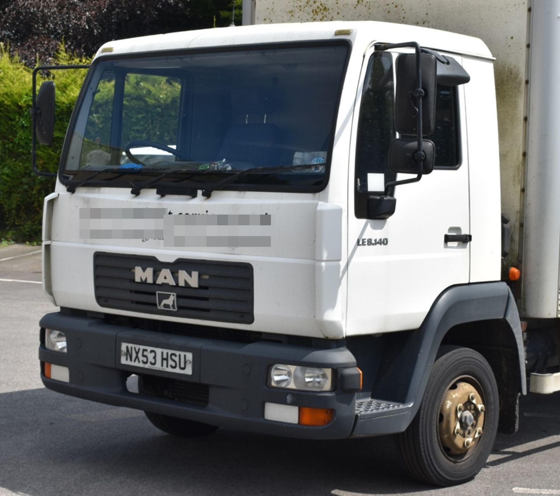 1 x 2003 MAN LE8.140 4.6 Litre Diesel Box Truck With Tail Lift - Includes MOT, Service History, - Image 3 of 42