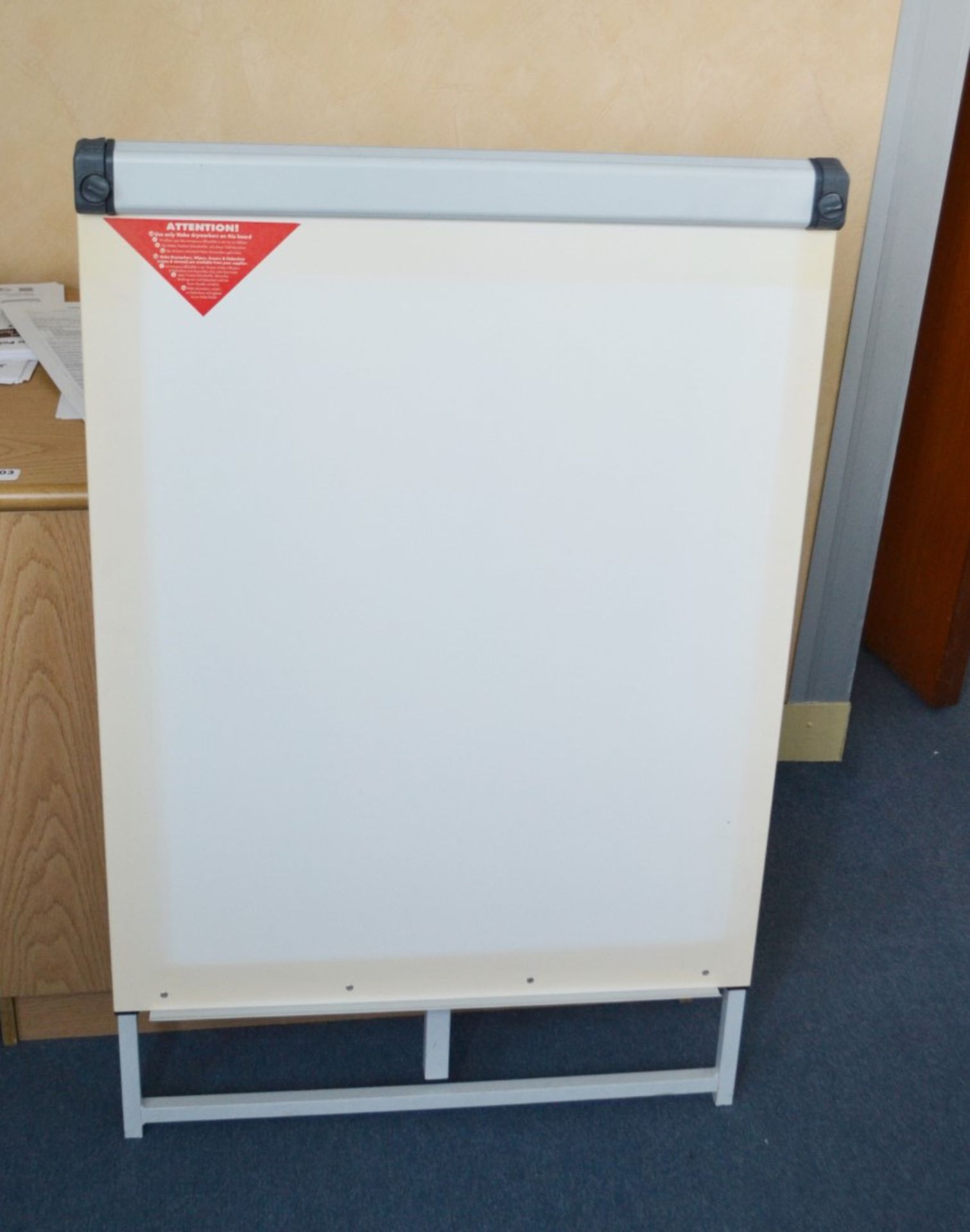 An Assortment Of 4 x Whiteboards + 2 x Nobo Shelves - Ref: VM308 - CL409 - Location: Wakefield WF16 - Image 4 of 5