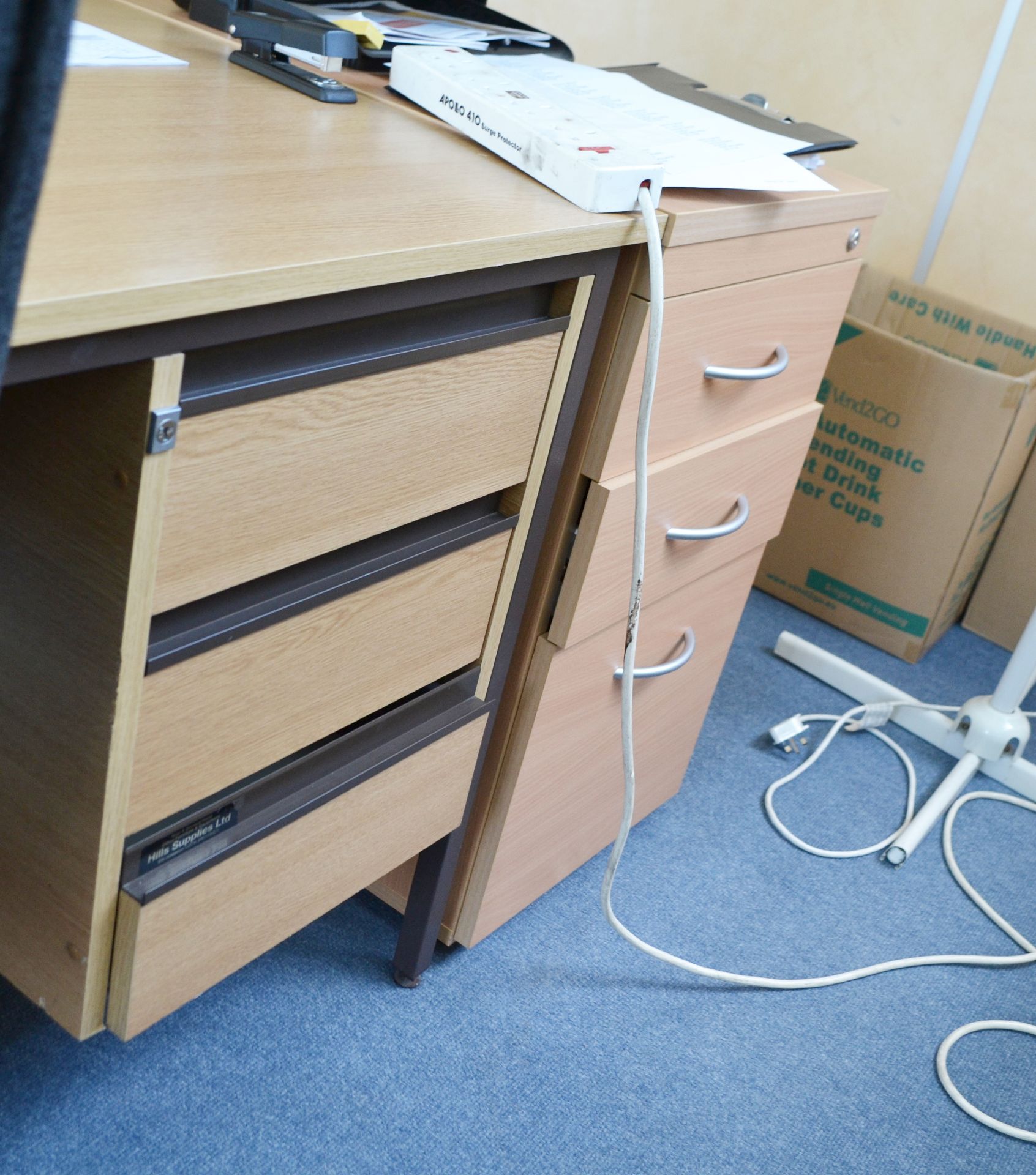 1 x Office Furniture Set Consisting Of 3 x Units - Ref: VM302 - CL409 - Location Wakefield WF16 - Image 3 of 5