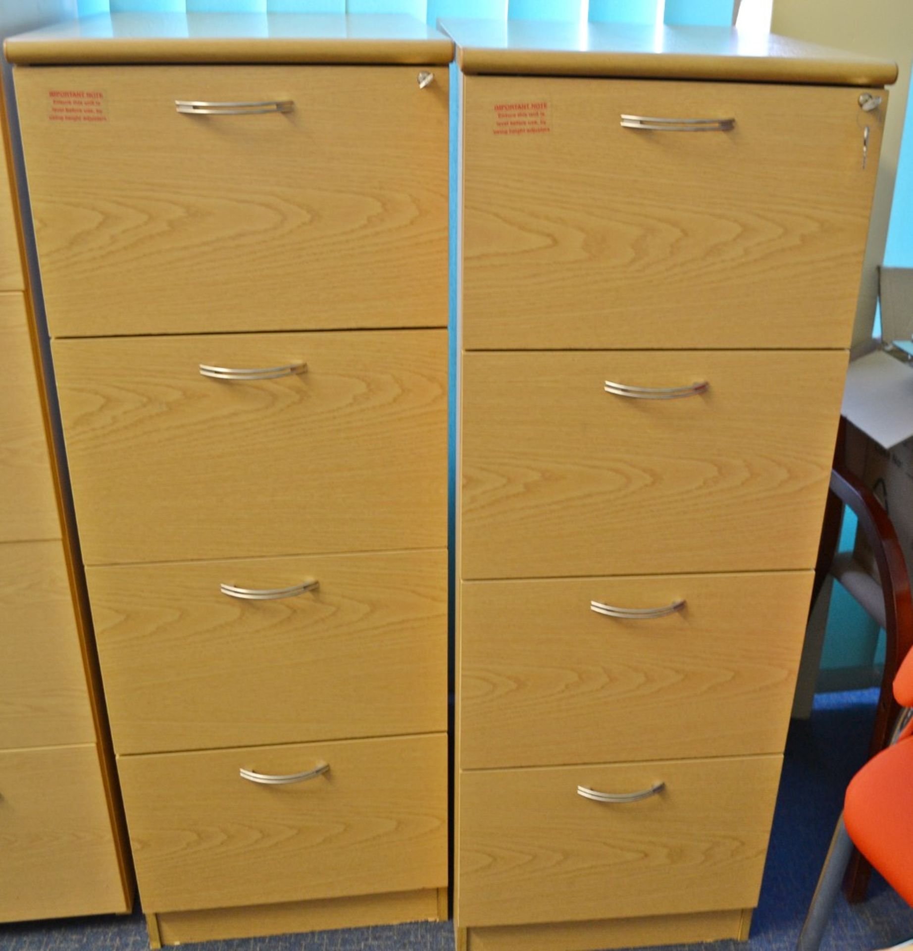 4 x Wooden Filing Cabinets - Ref: VM560 - CL409 - Location: Wakefield WF16 - Image 4 of 6