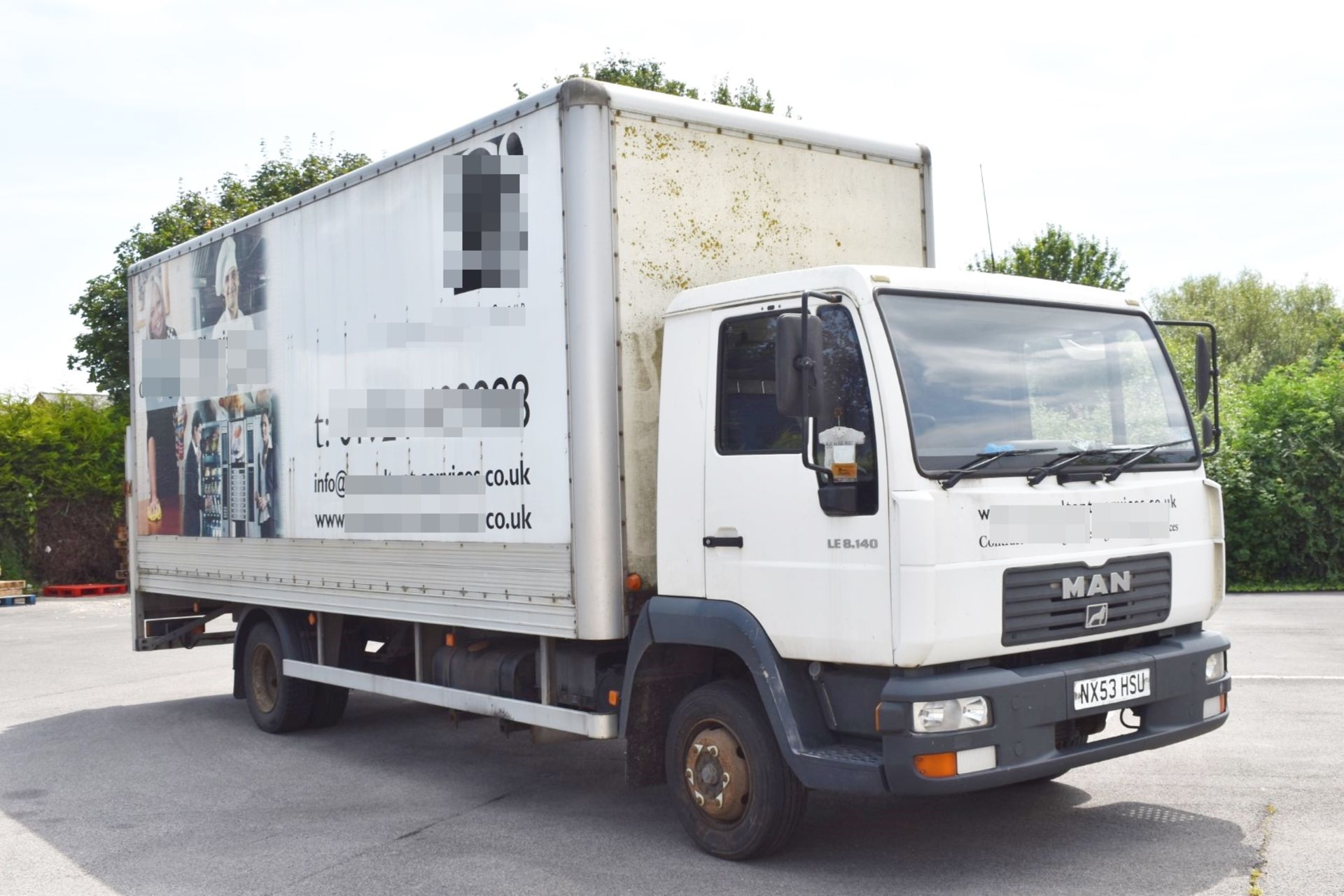 1 x 2003 MAN LE8.140 4.6 Litre Diesel Box Truck With Tail Lift - Includes MOT, Service History, - Image 15 of 42