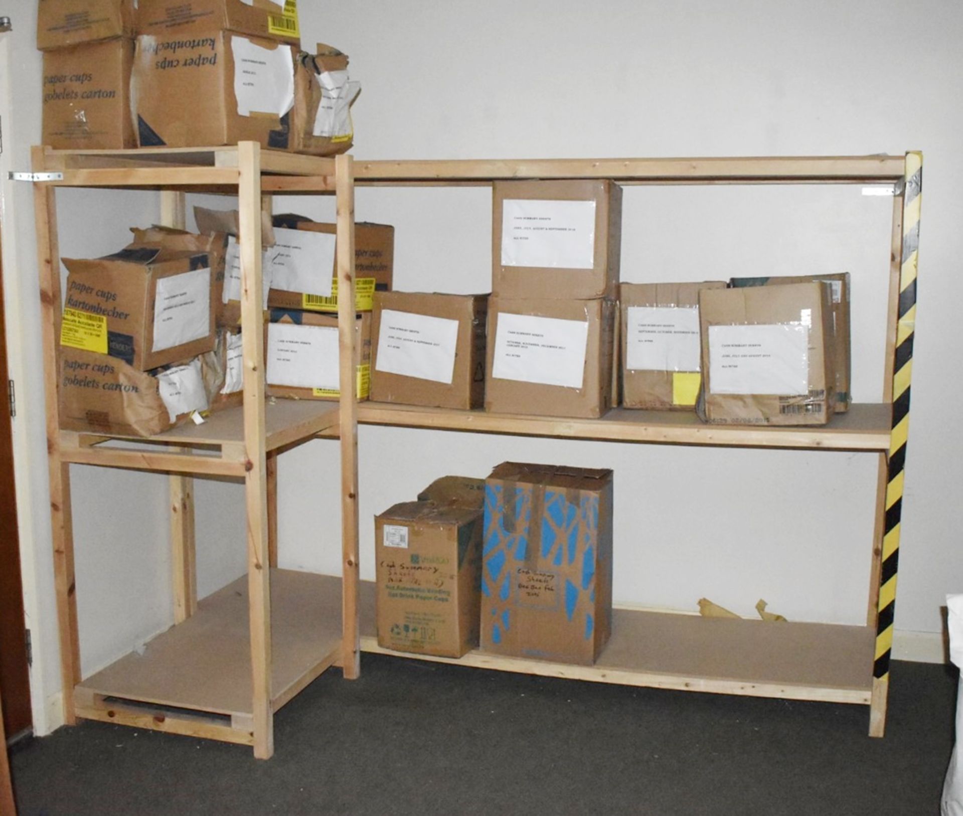 1 x Selection of Timber Storage Shelving - Ref VM155 B2 - CL409 - Location: Wakefield WF16Includes - Image 2 of 9