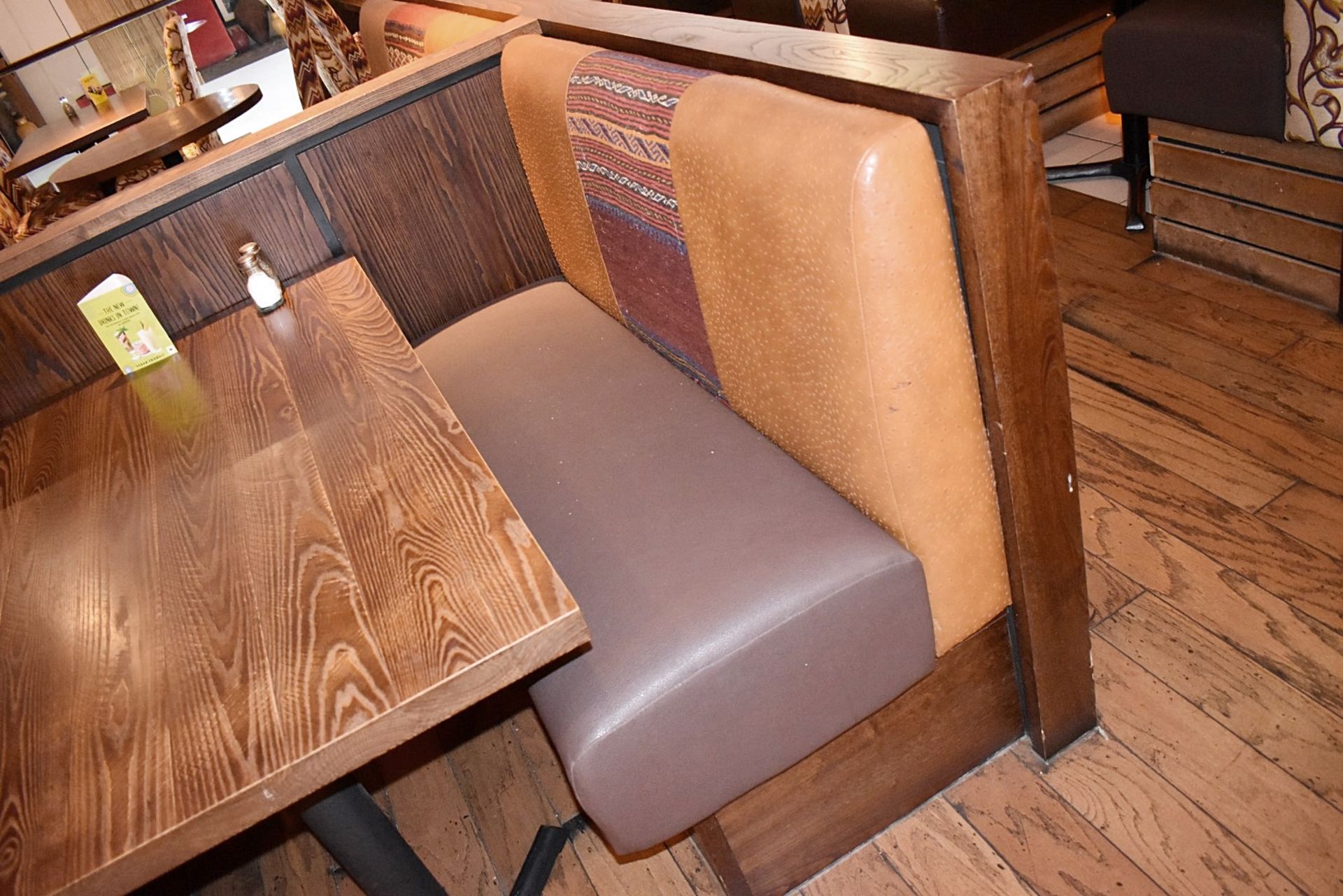 15-Pieces Of Restaurant Booth Seating Of Varying Length - Image 13 of 22
