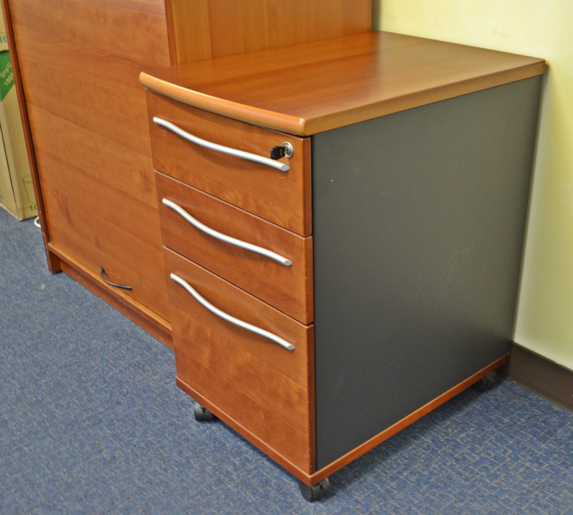 3 x Cabinets Finished In Walnut - VM339/A29 B1 - CL409 - Location: Wakefield WF16 This Lot - Image 7 of 7