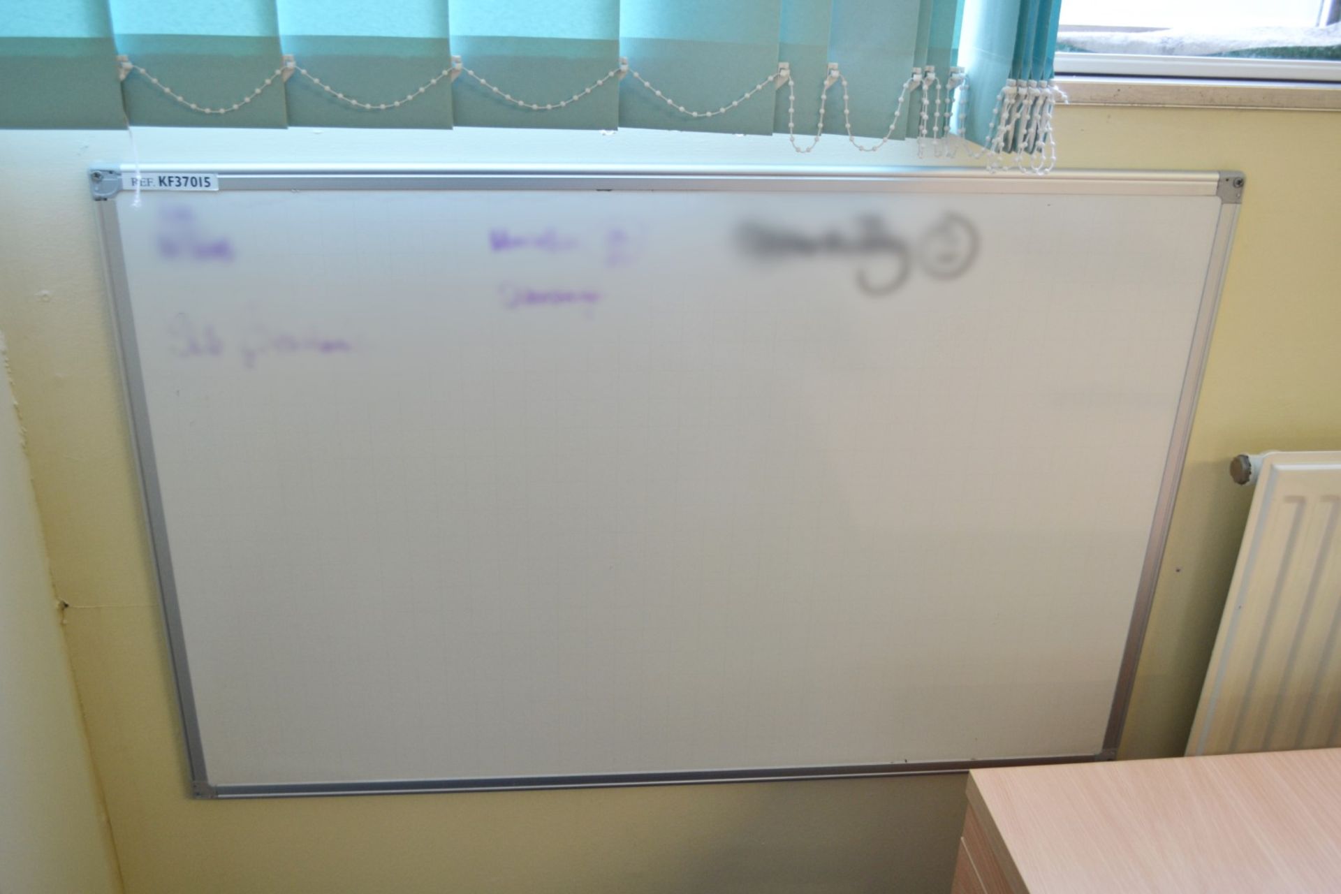 2 x Wall Mounted Whiteboards - Ref: VM349 - CL409 - Location: Wakefield WF16 - Image 2 of 2