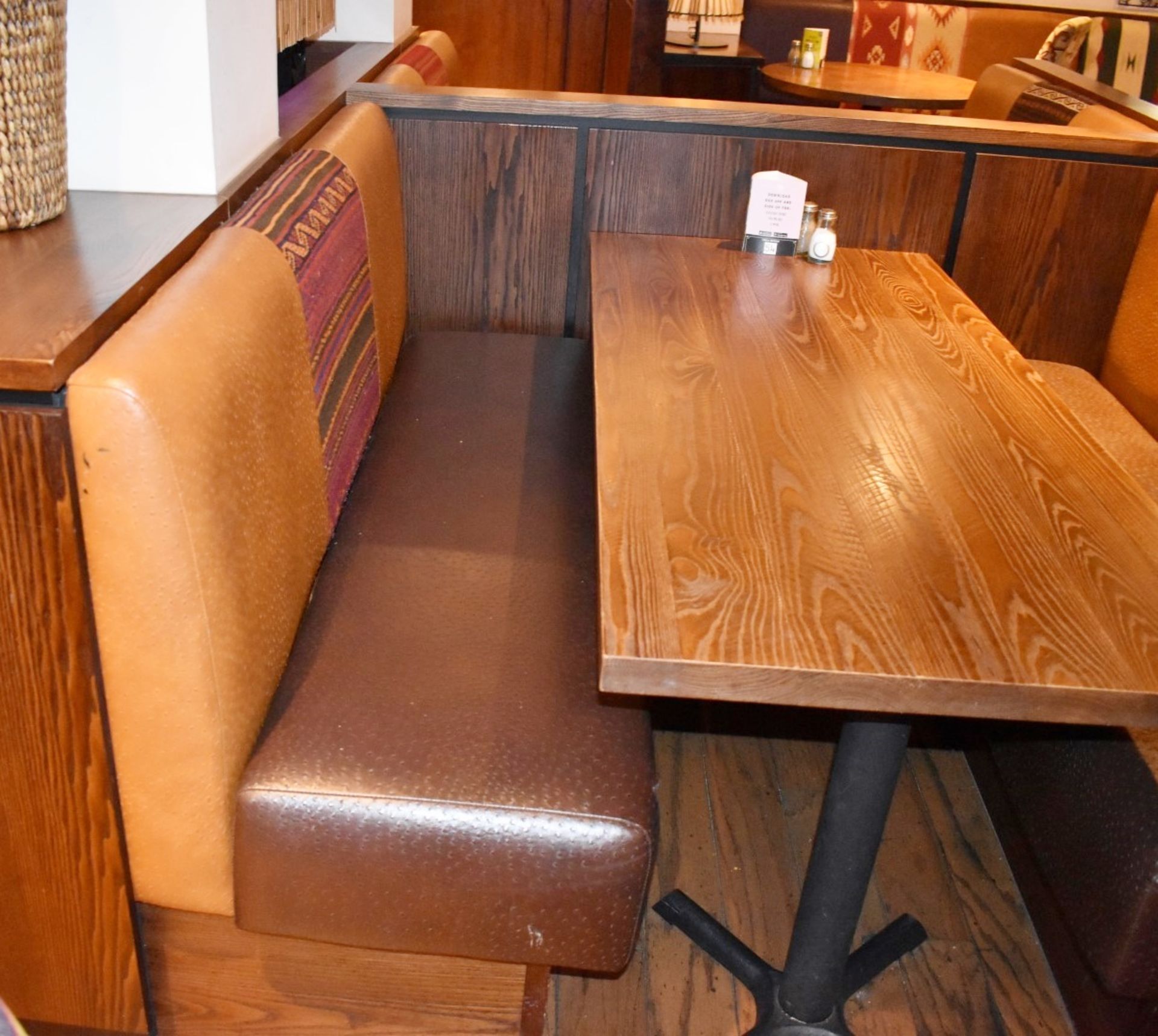 15-Pieces Of Restaurant Booth Seating Of Varying Length - Image 18 of 22