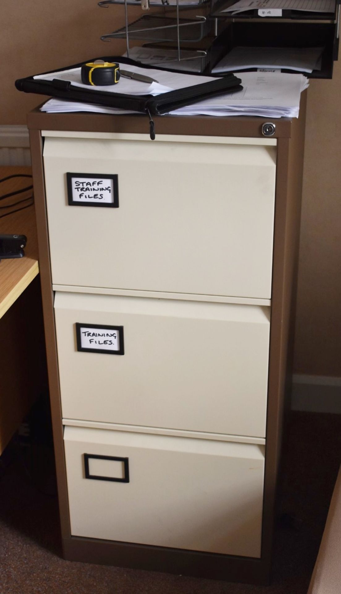 3 x Filing Cabinets To Include 1 x Three Drawer and 2 x Two Drawer - H71/102 x W47 x D62 cms - VM241 - Image 2 of 2