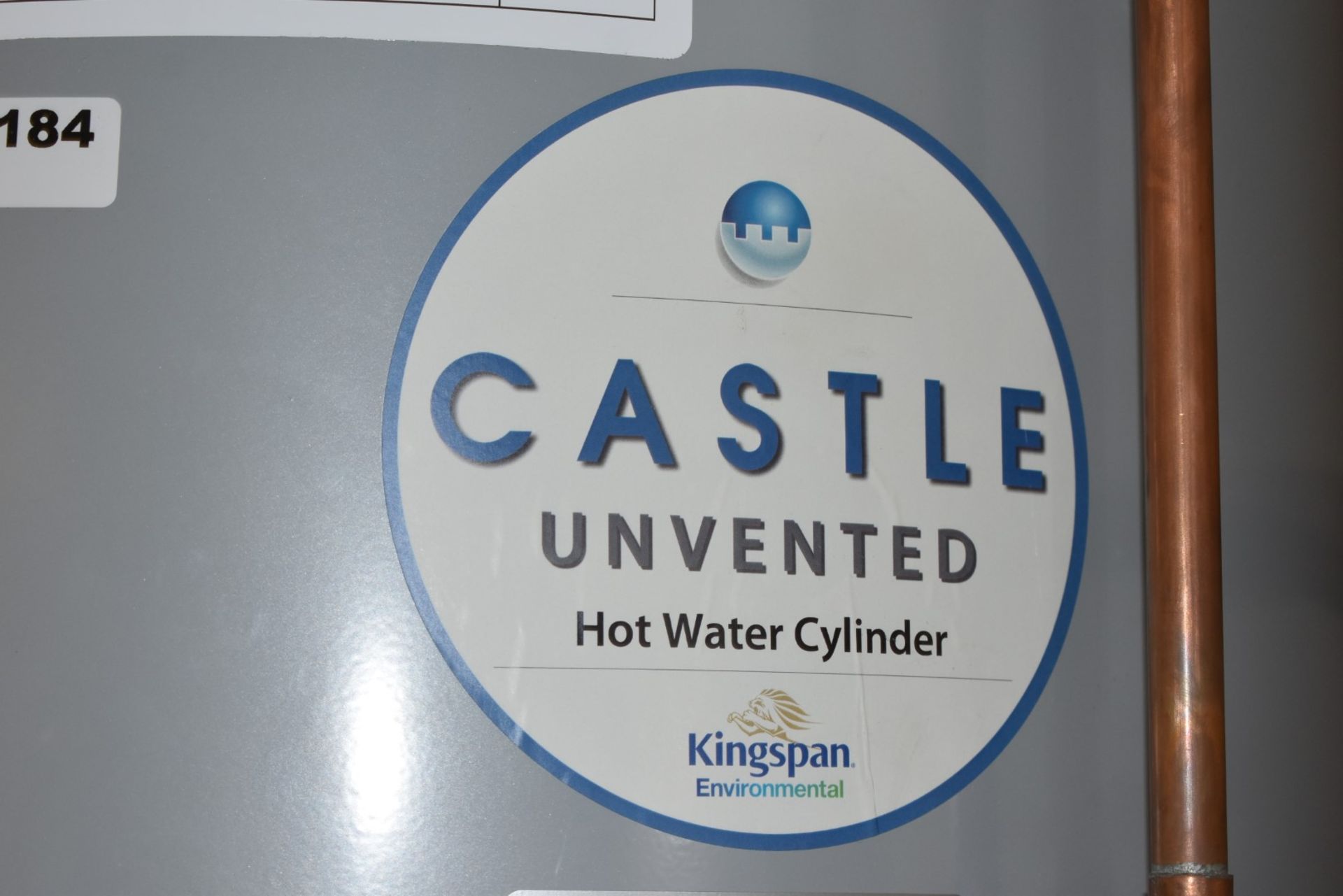 1 x Castle Unvented Hot Water Calorifier Cylinder 300l Tank With Zilmet 110 Ultra Pro 24 Litre - Image 3 of 12