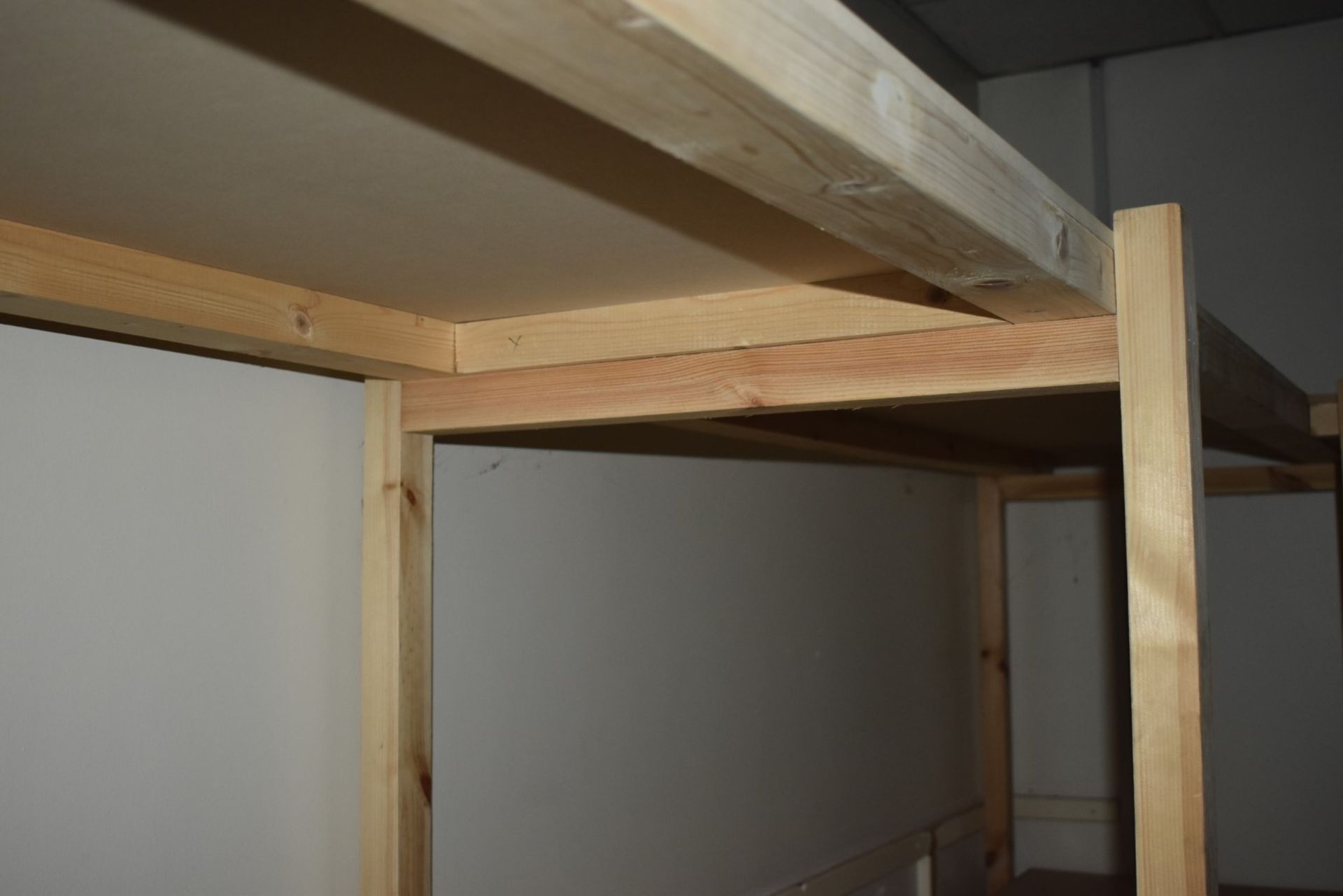 1 x Selection of Timber Storage Shelving - Ref VM155 B2 - CL409 - Location: Wakefield WF16Includes - Image 8 of 9