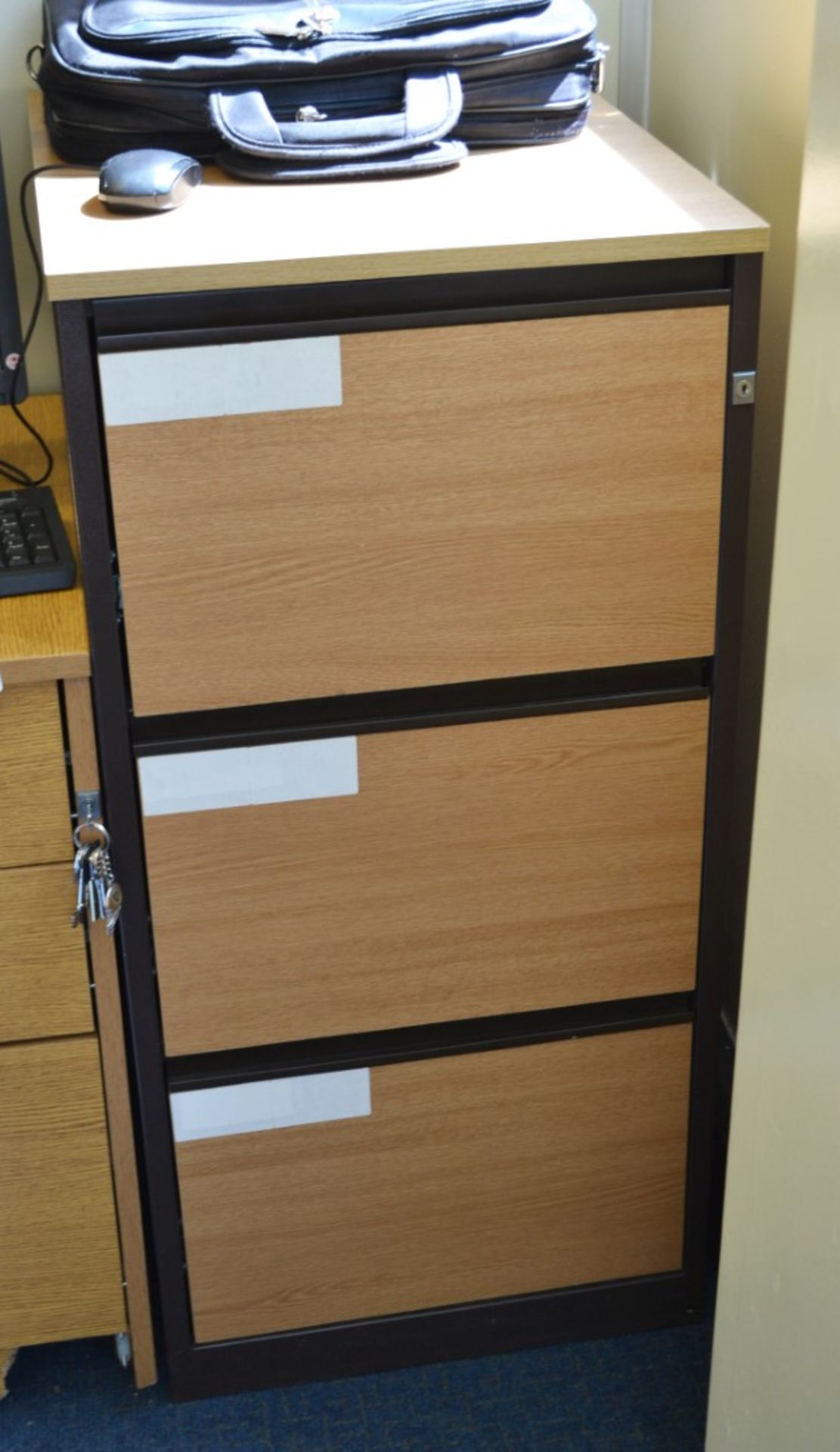 3 x Office Side Cabinets In Various Designs and Sizes - Ref: VM528 - CL409 - Location: WF16 - Image 4 of 6