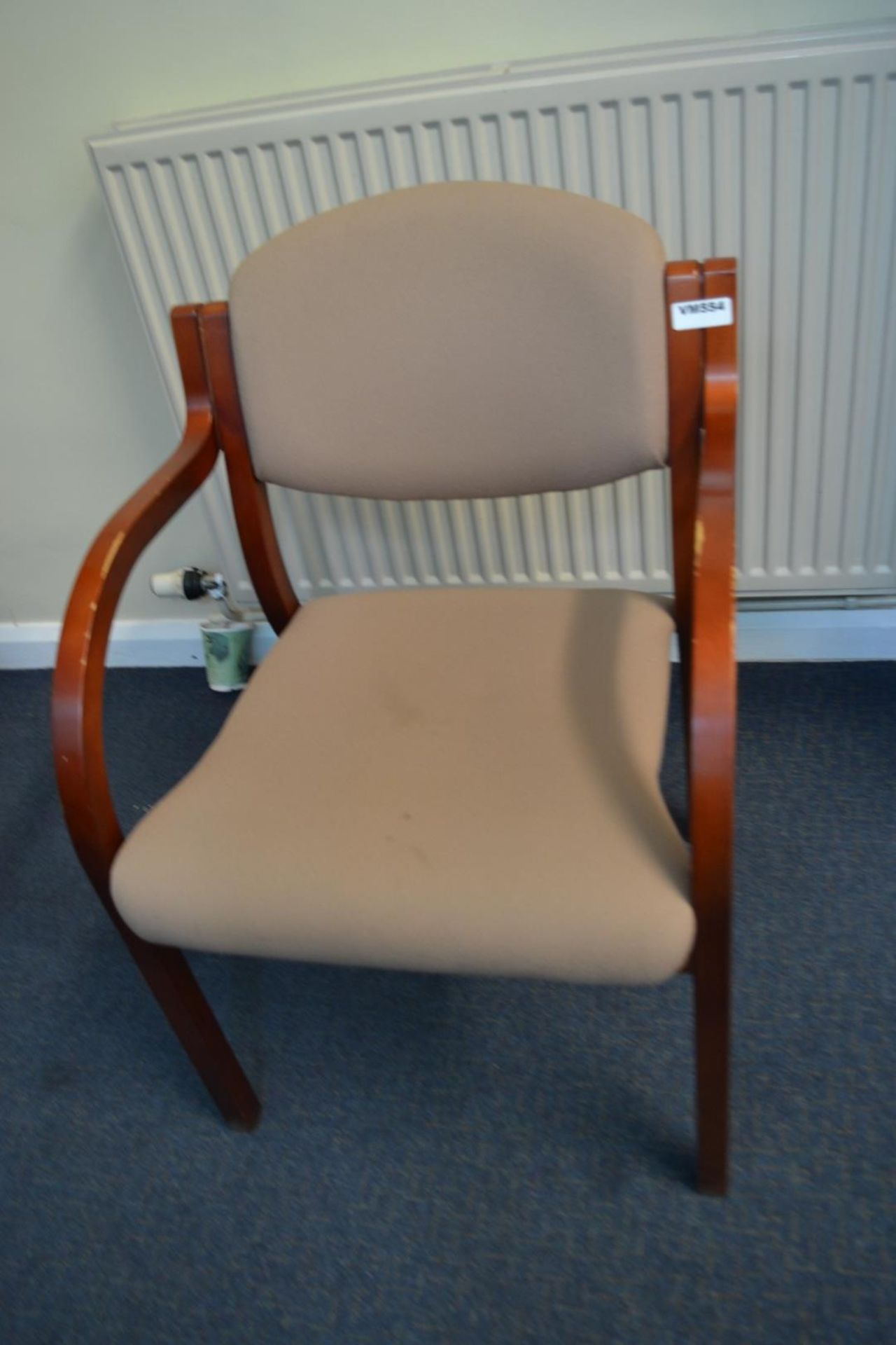 4 x Beige Office Boardroom Chairs - Ref: VM554 - CL409 - Location: Wakefield WF16 - Image 3 of 5
