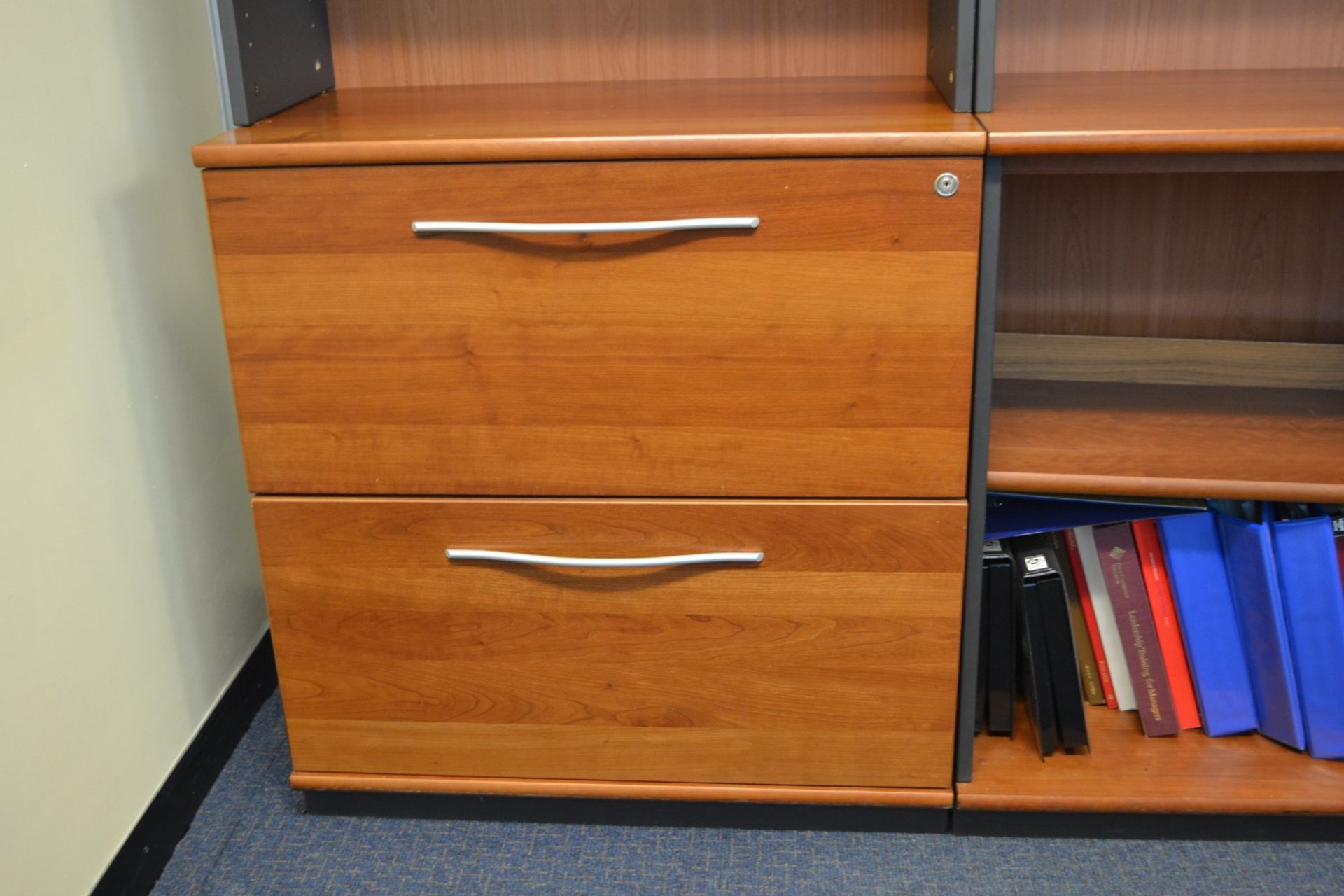 3 x Cabinets Finished In Walnut - VM339/A29 B1 - CL409 - Location: Wakefield WF16 This Lot - Image 3 of 7