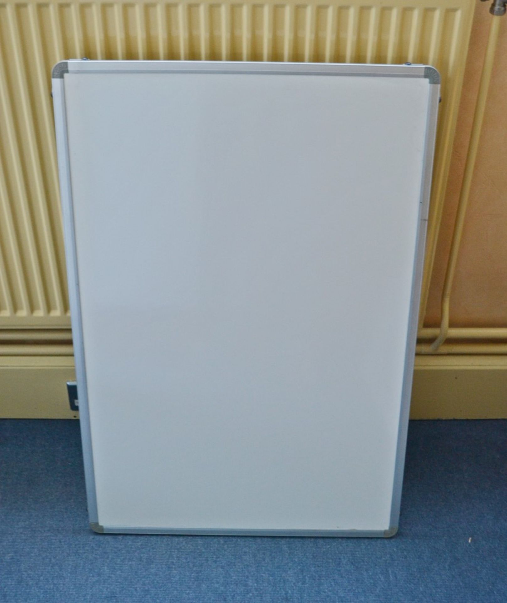 An Assortment Of 4 x Whiteboards + 2 x Nobo Shelves - Ref: VM308 - CL409 - Location: Wakefield WF16