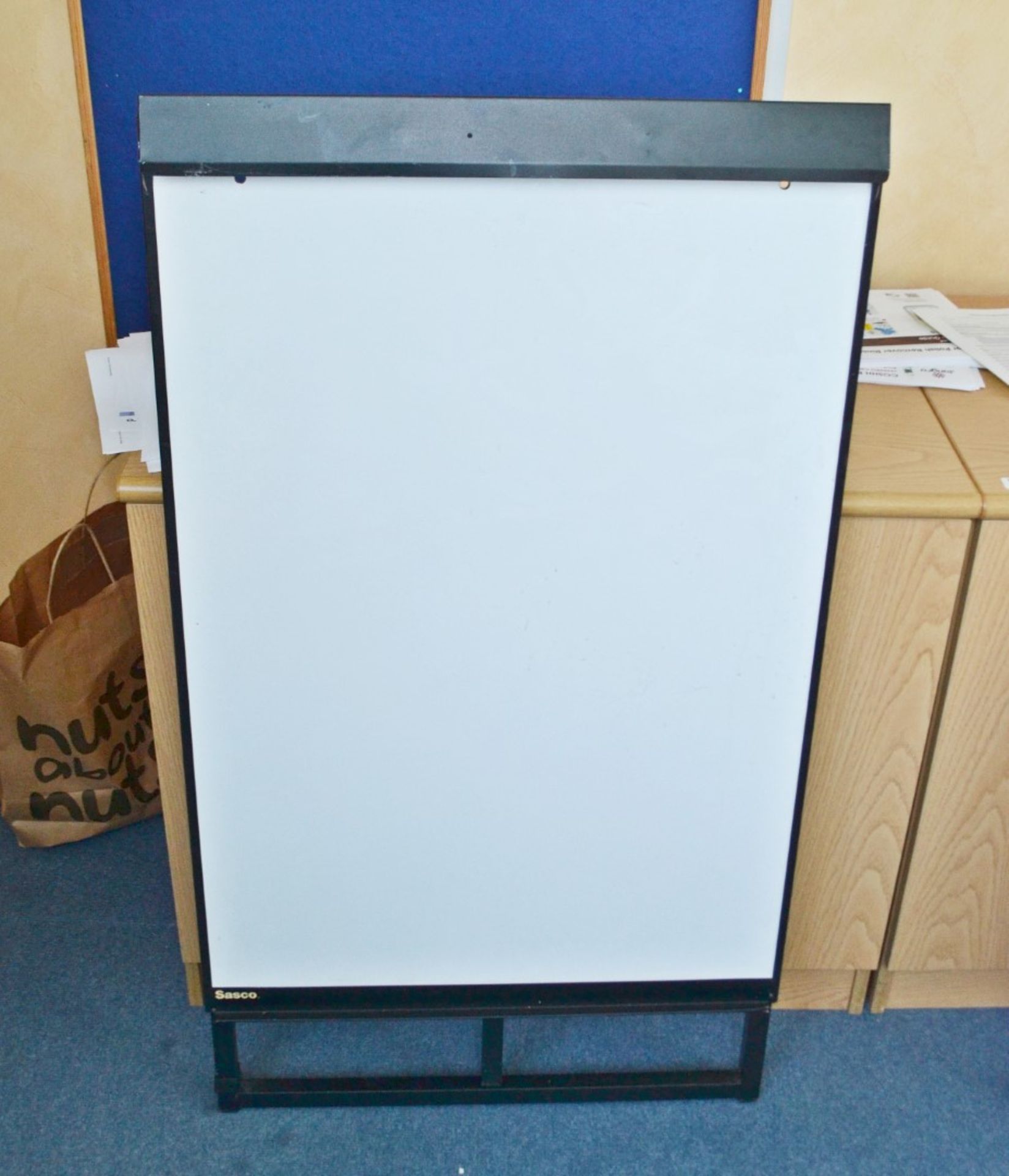 An Assortment Of 4 x Whiteboards + 2 x Nobo Shelves - Ref: VM308 - CL409 - Location: Wakefield WF16 - Image 3 of 5