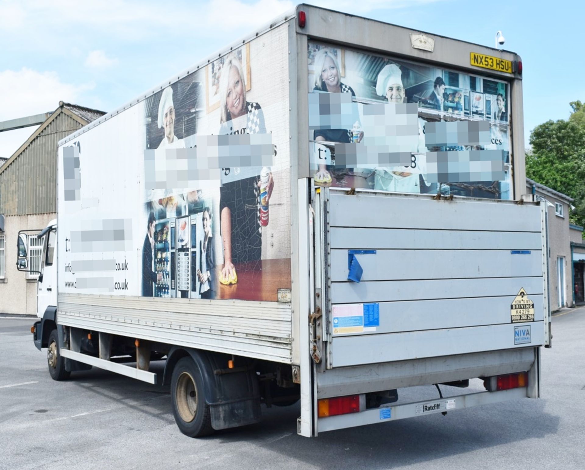 1 x 2003 MAN LE8.140 4.6 Litre Diesel Box Truck With Tail Lift - Includes MOT, Service History, - Image 8 of 42