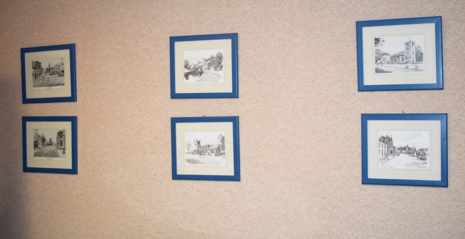 14 x Various Framed Pictures and Notice Board - Pictures Include Limited Reproductions by David J