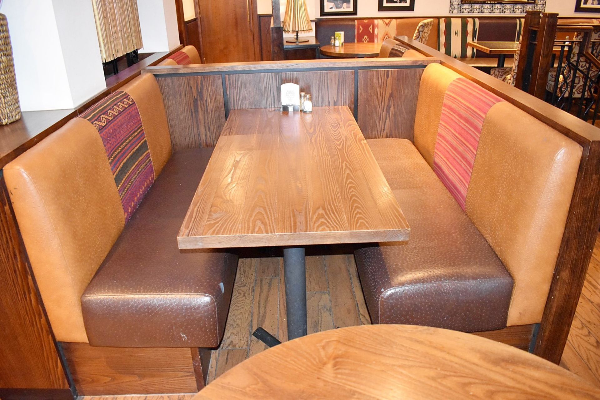 15-Pieces Of Restaurant Booth Seating Of Varying Length - Image 17 of 22