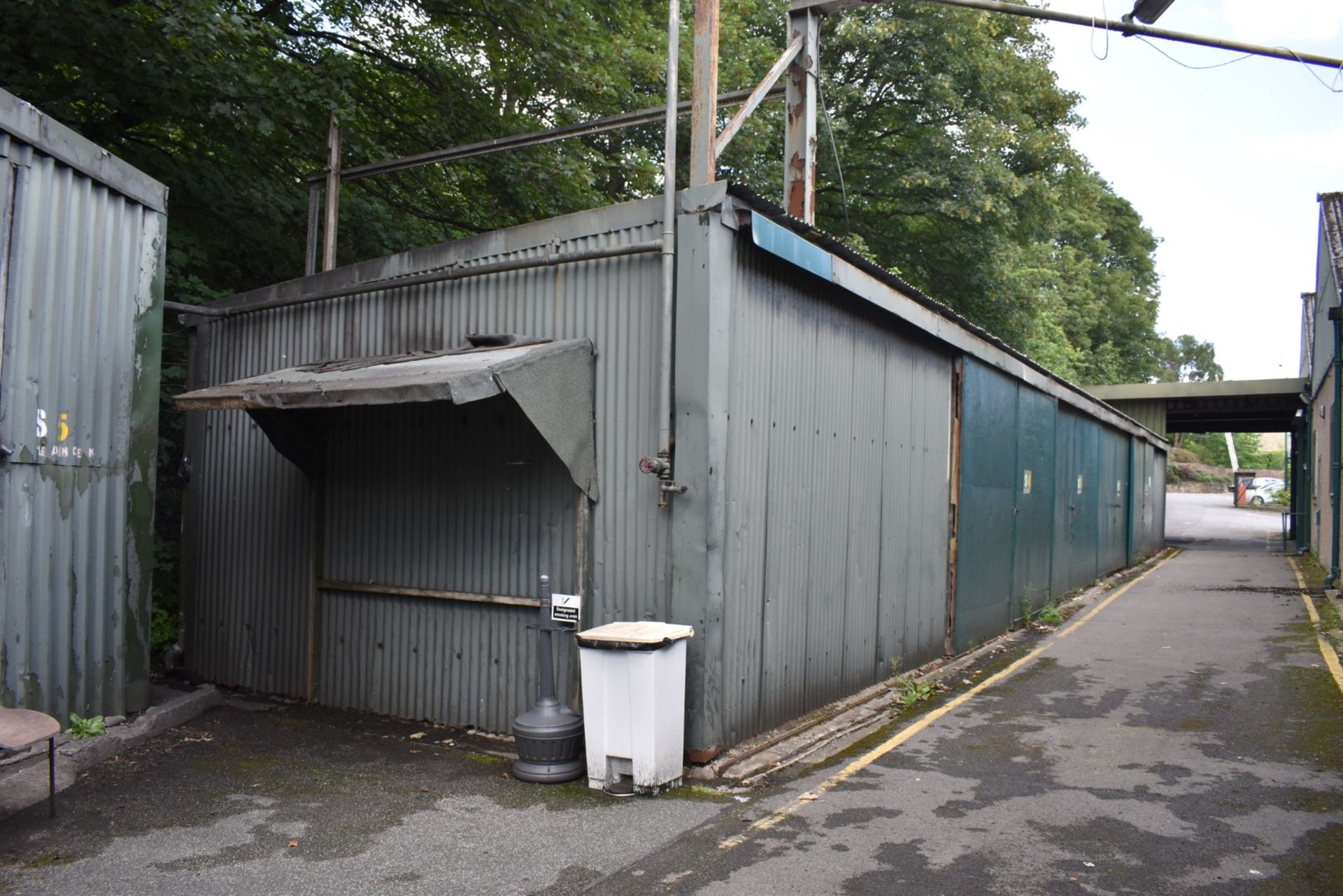 1 x Large Storage Shelter With Sliding Doors, Steel Structer and Panneled Exterior - More - Image 2 of 18