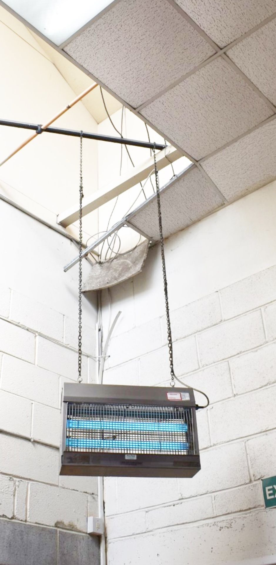 1 x Stainless Steel Fly Zapper - 230v - Ref B2 - CL409 - Location: Wakefield WF16Collections:All