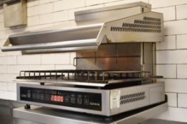 1 x Giorik Hi Touch Commercial Salamanda Grill With Stainless Steel Finish - Includes Wall Mounted