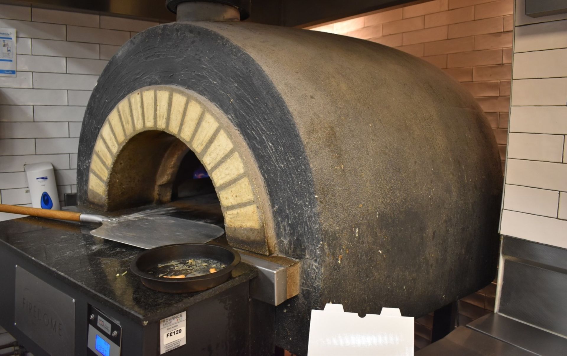 1 x MAM Firedome Commercial Stone Baked Gas Pizza Oven - Made in Italy - Type Modular Fire E - CL499 - Image 7 of 10