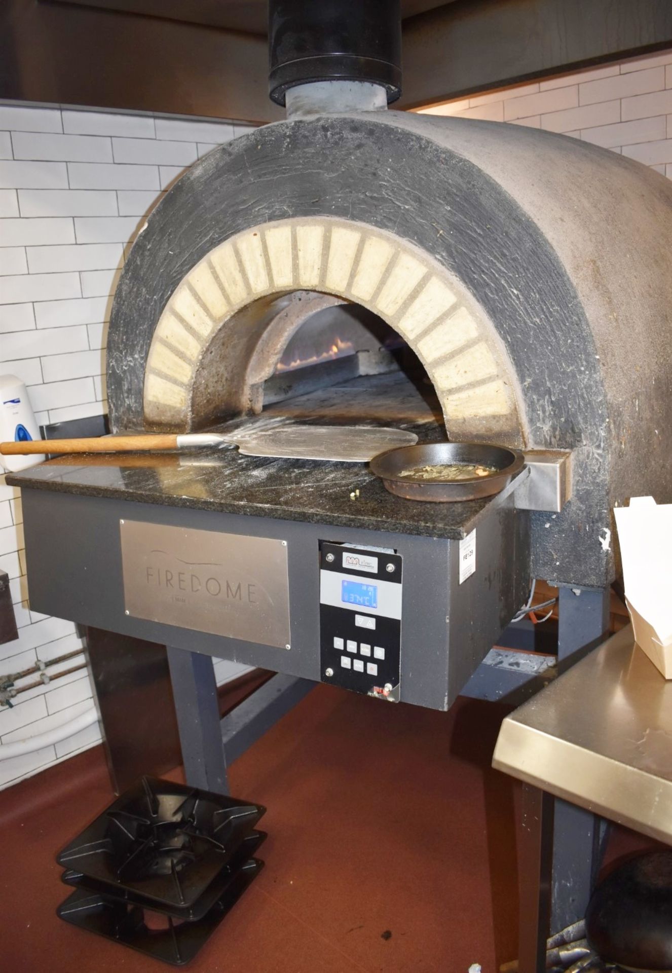 1 x MAM Firedome Commercial Stone Baked Gas Pizza Oven - Made in Italy - Type Modular Fire E - CL499 - Image 3 of 10
