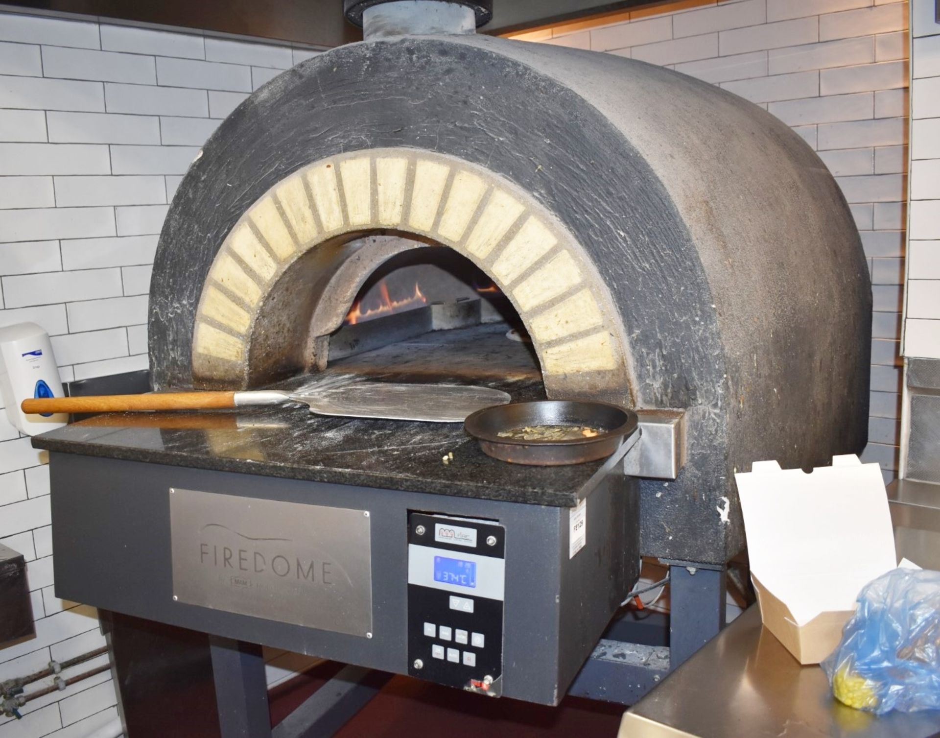 1 x MAM Firedome Commercial Stone Baked Gas Pizza Oven - Made in Italy - Type Modular Fire E - CL499 - Image 4 of 10