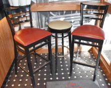 3 x Assorted Bar Stools - CL499 - Location: London EN1 This lot will incur a site fee of £5 plus