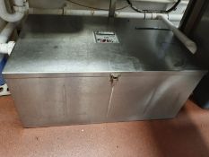 1 x Aluline Alutrap AG Series Commercial Kitchen Grease Trap With Stainless Steel Exterior - CL499 -