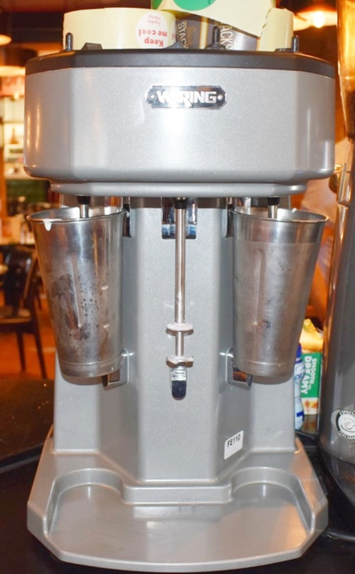 1 x Waring Triple Head Counter Top Milkshake Mixer - Model WDM360K - 240v - H52 x W30 x D32 cms - - Image 2 of 4