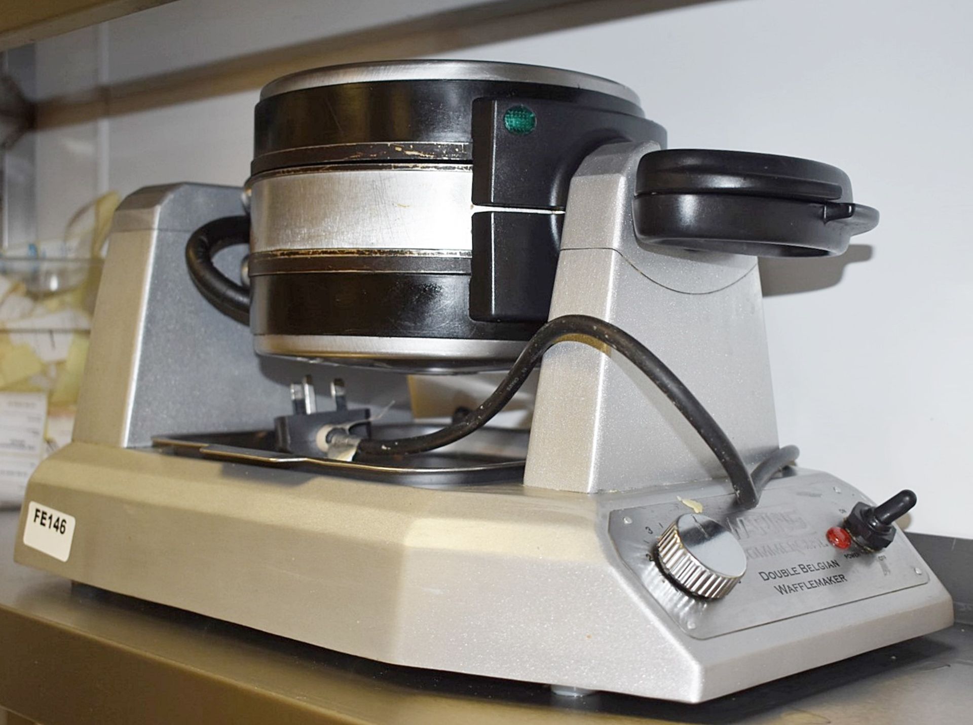 1 x Waring Commercial Double Belgian Waffle Maker - Model WW200K - RRP £290 Ref FE146 - CL499 - - Image 2 of 4