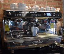 1 x La Cimbali M34 DT2 Coffee Machine With Stainless Steel Exterior - Ref FE112 BB - CL499 -