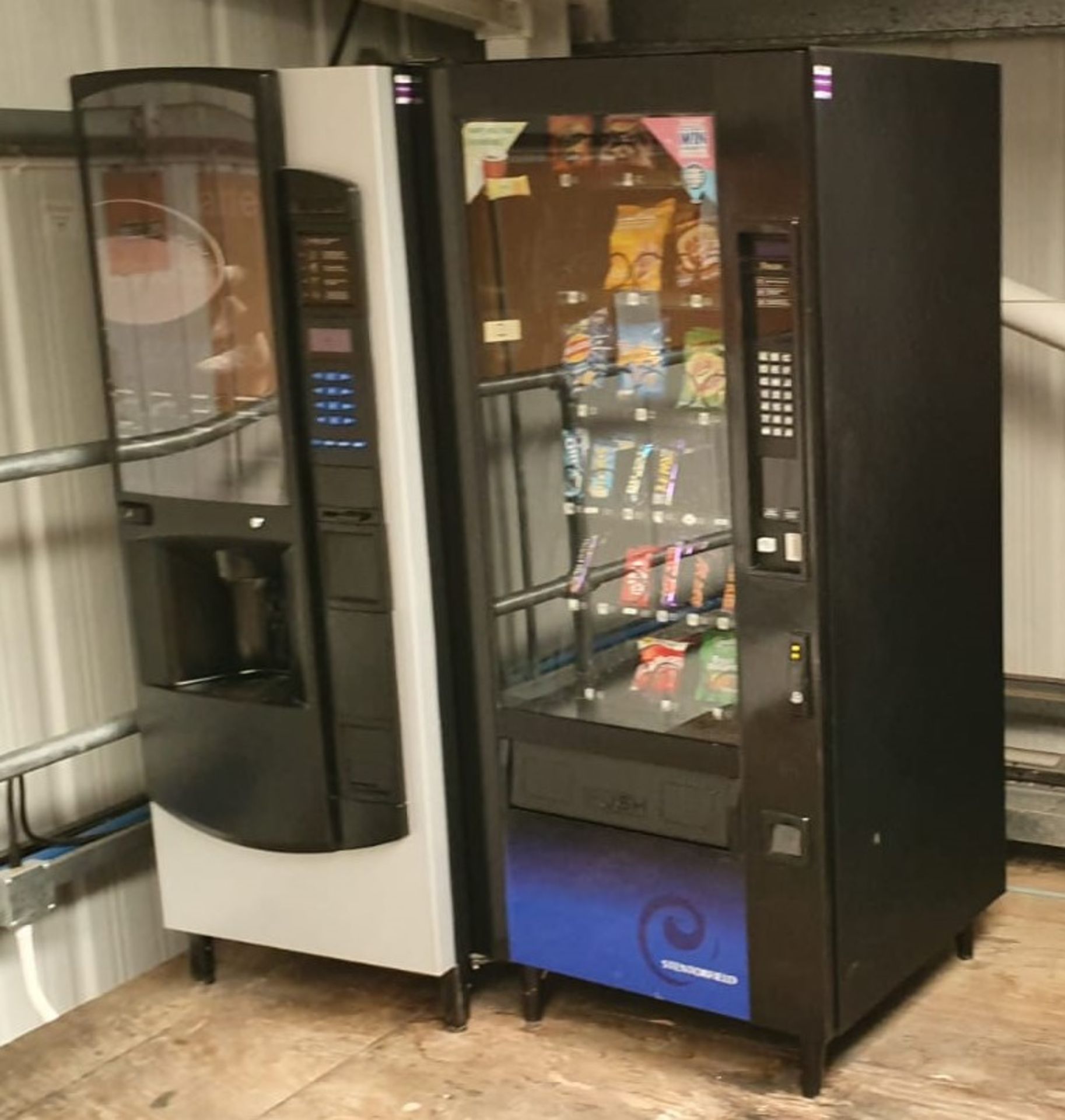 3 x Vending Machines to Include Snack Vendor, Hot Drinks Coffee Vendor and Cold Drinks Vendor - - Image 3 of 3