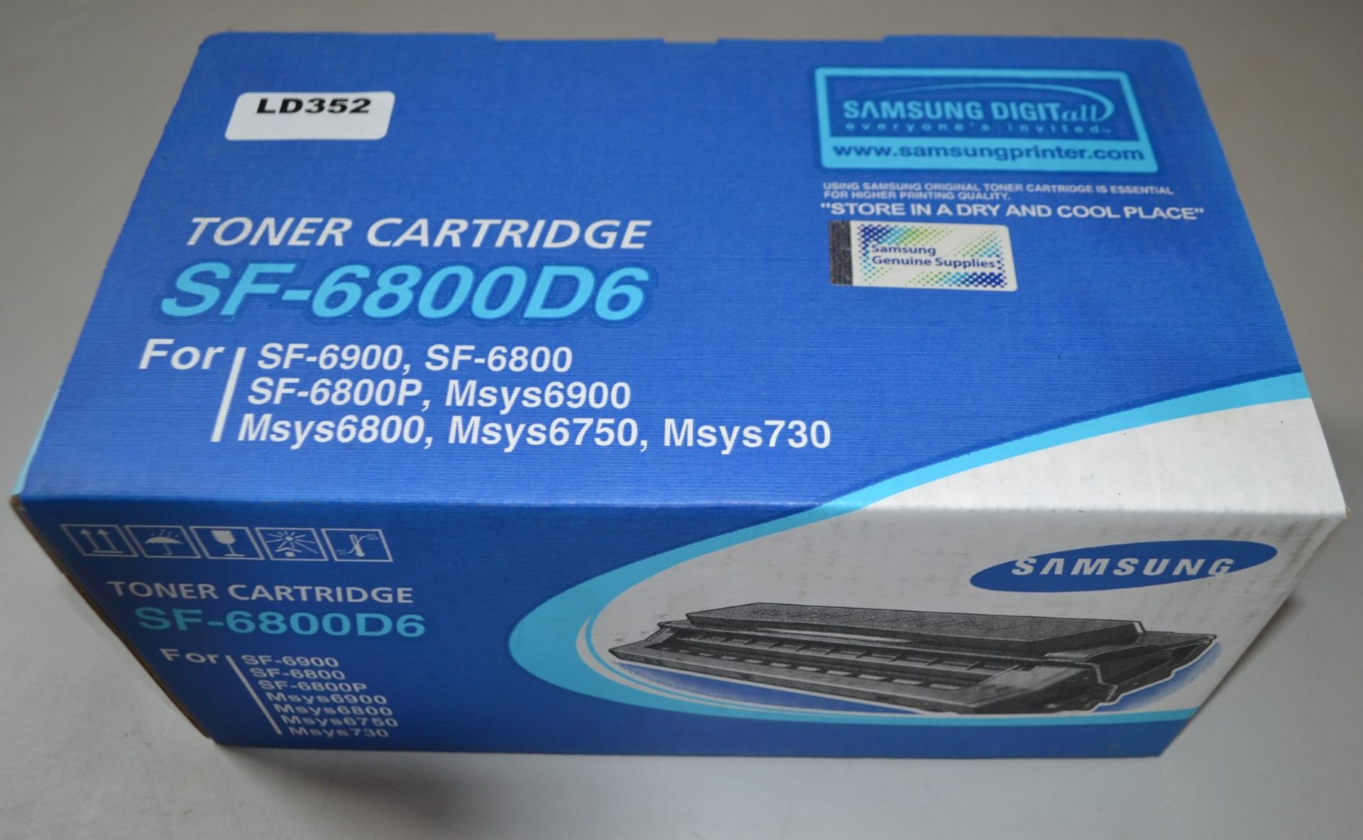 1 x New Samsung Toner Cartridge SF-6800D6 - Ref: LD352 - CL409 - Altrincham WA14 - Image 2 of 4