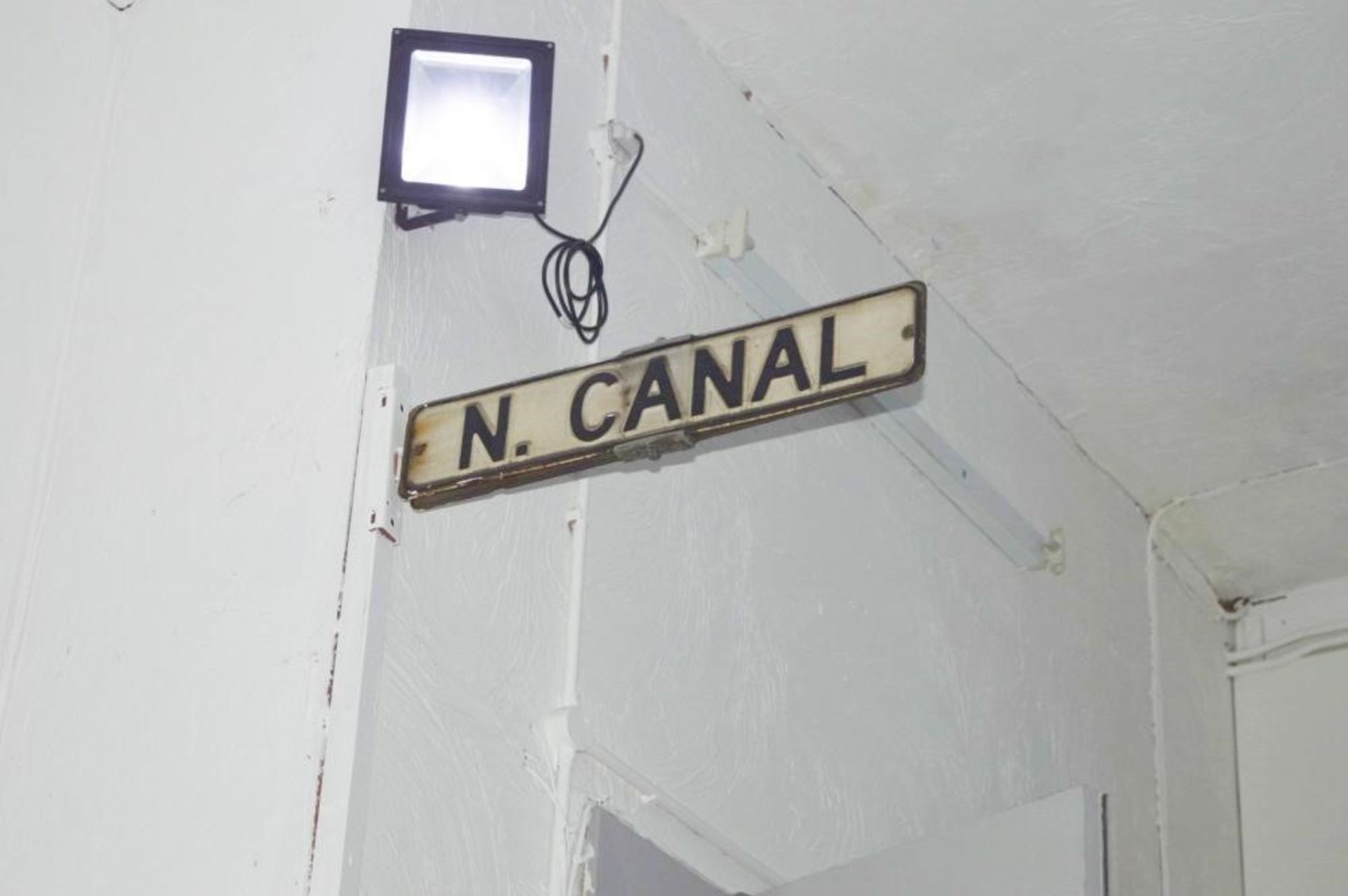 1 x Vintage Two Sided Street Can For N. Canal - CL011 - Location: Altrincham WA14 - Image 2 of 2