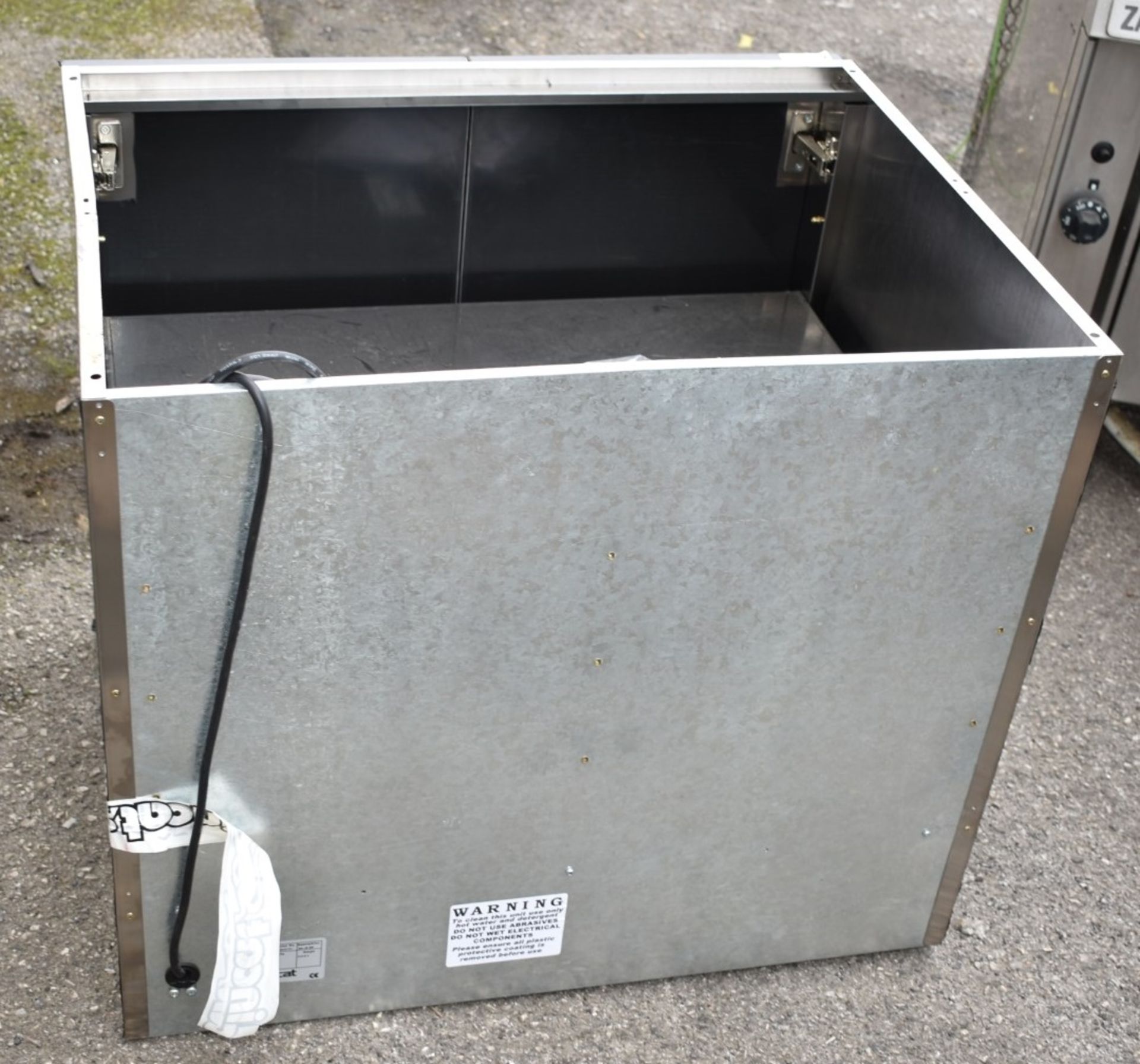 1 x Lincat HC7 Silverlink Stainless Steel Heated Base Pedestal With Doors For Lincat Silverlink - Image 7 of 8