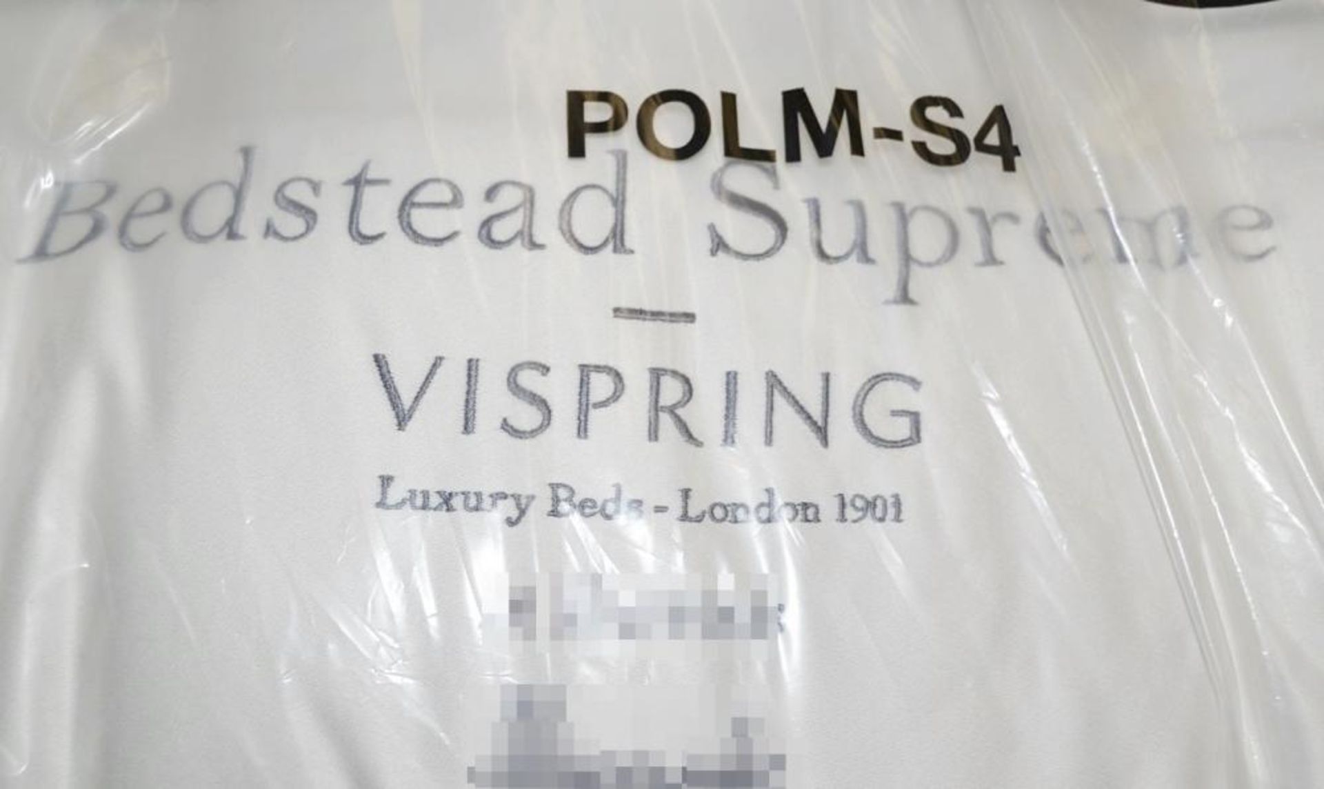 1 x Vispring 'Bedstead Supreme' Luxury Mattress - Custom Size: 175 x 200 x 23cm - Handmade In Great - Image 6 of 10
