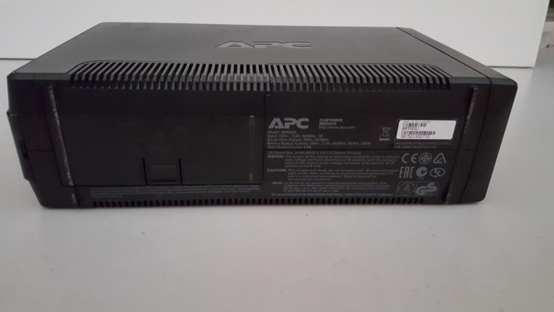 1 x APC Power-Saving Back-UPS PRO BR550 - Ref H460 - CL011 - Location: Altrincham WA14 As pe - Image 4 of 5